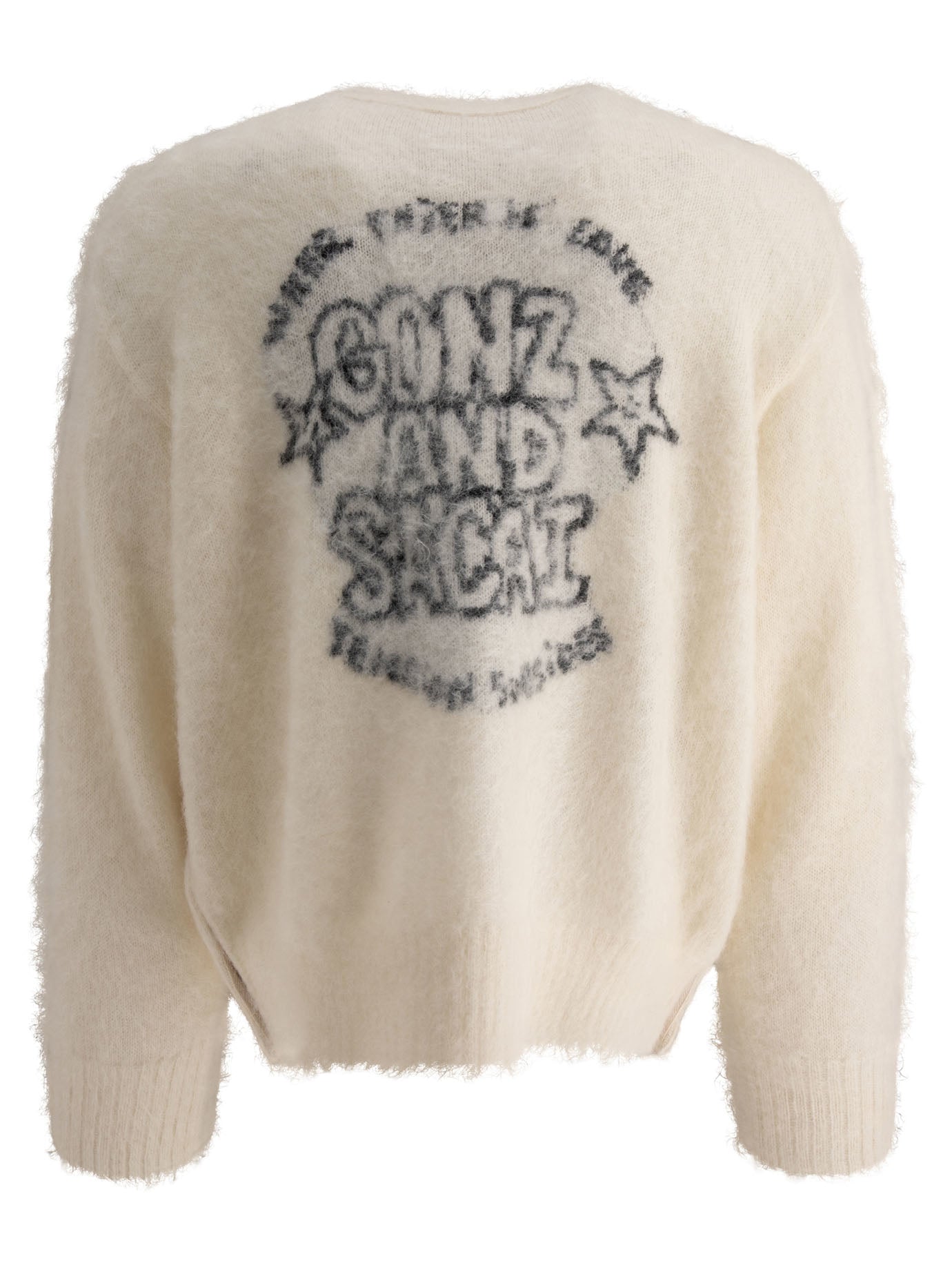 Sacai Gonz Mohair Knit Cardigan