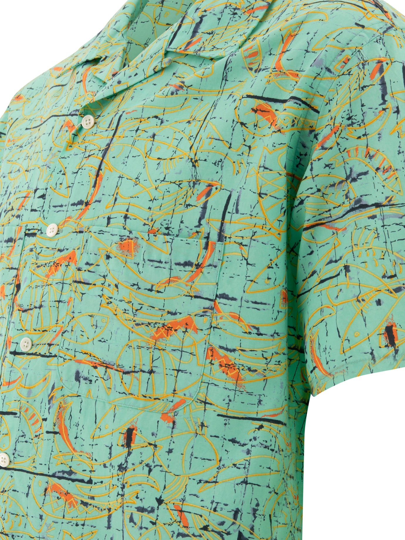 Beams Plus Printed Shirt