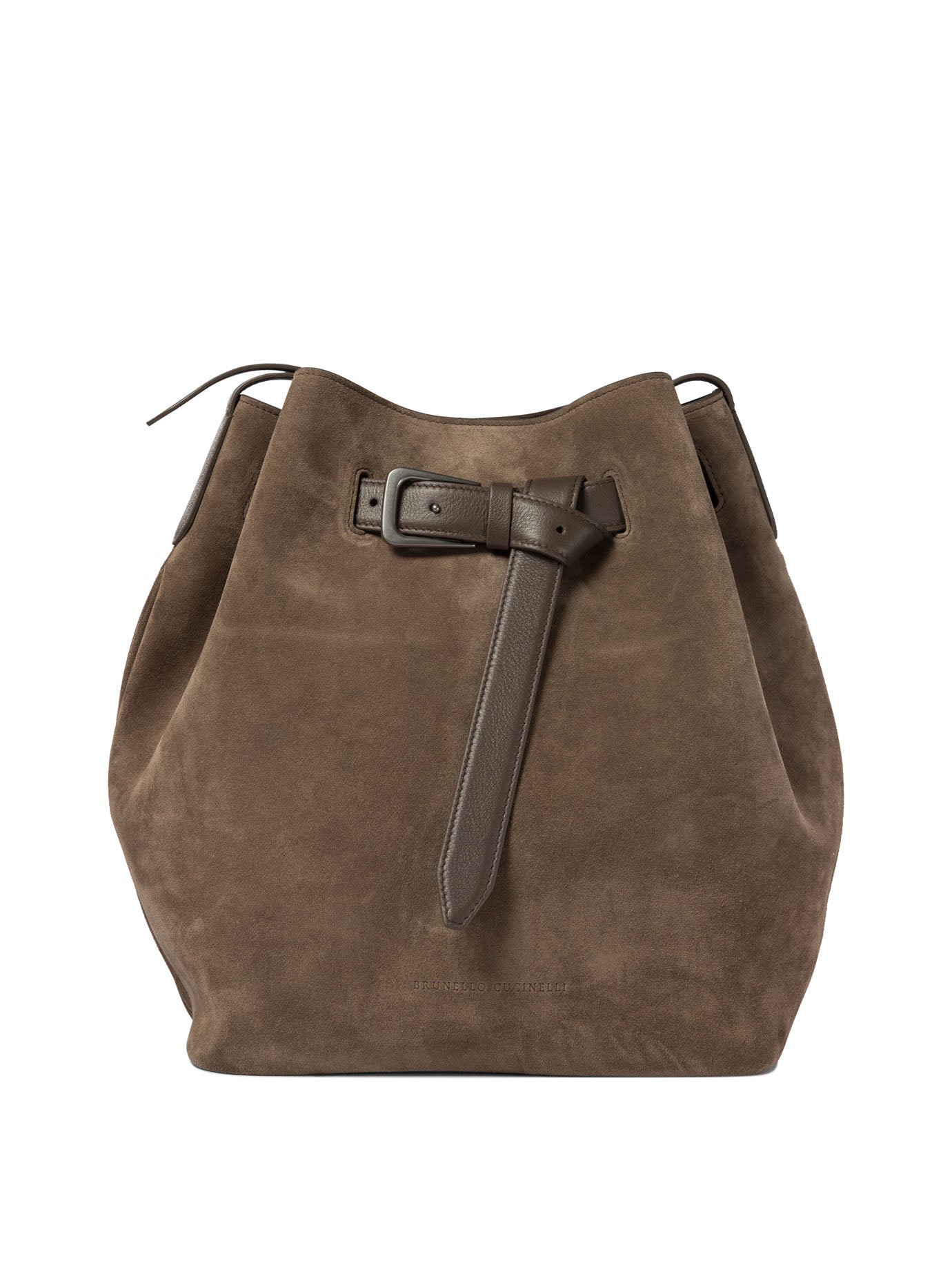 Brunello Cucinelli Buckle Bucket Bag