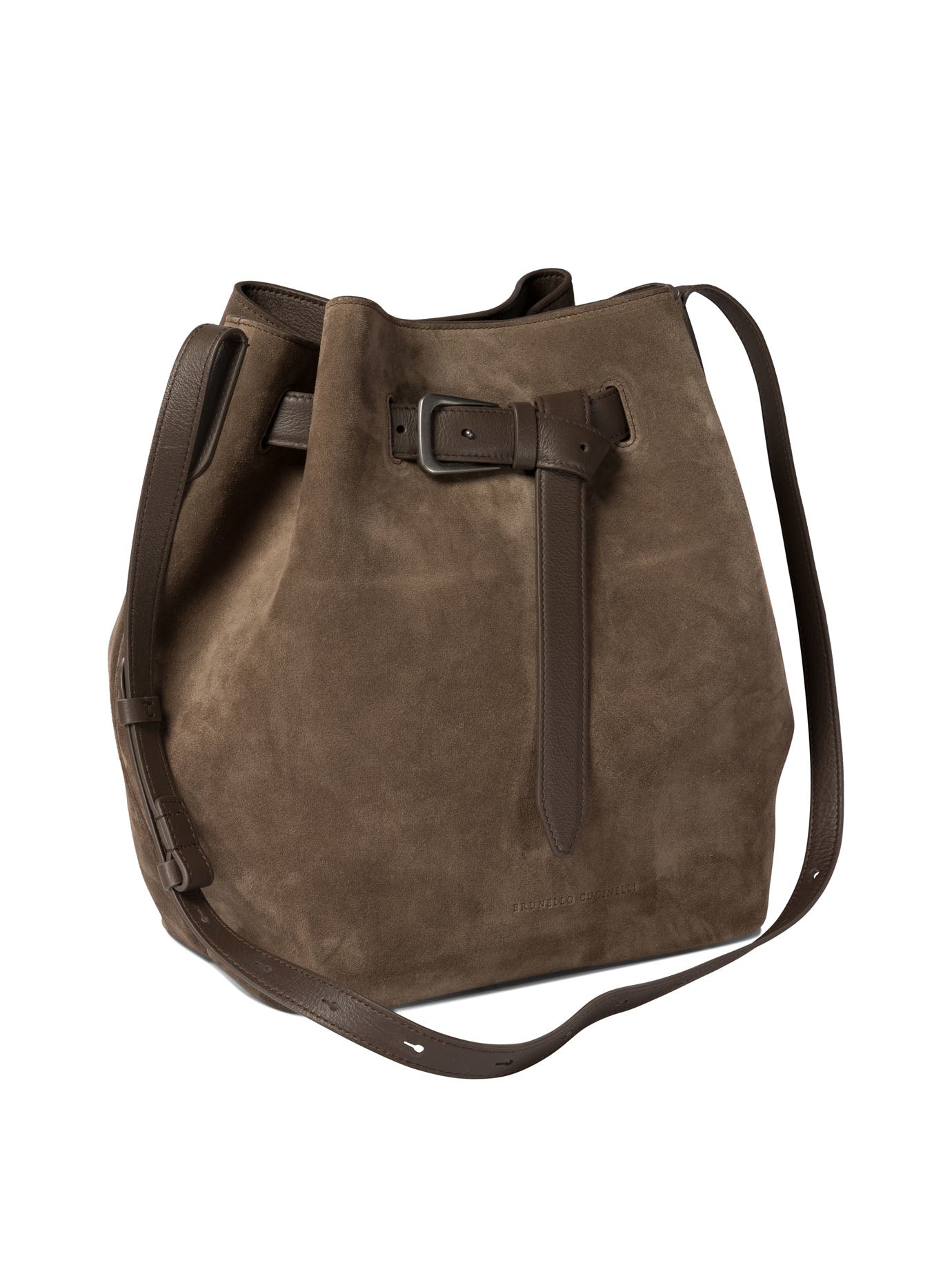 Brunello Cucinelli Buckle Bucket Bag