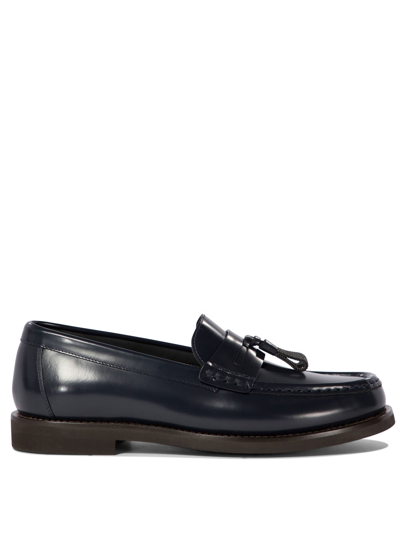 Brunello Cucinelli Loafers With Shiny Tassels