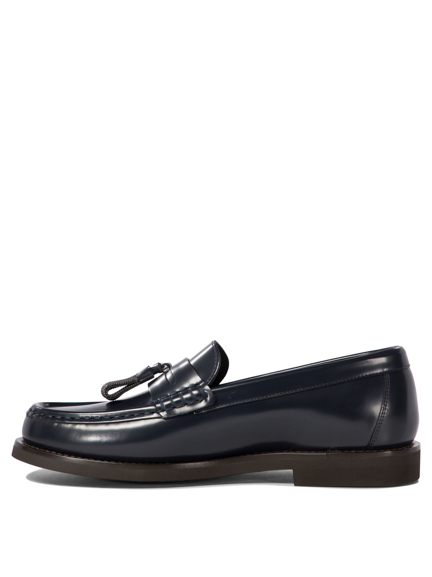 Brunello Cucinelli Loafers With Shiny Tassels