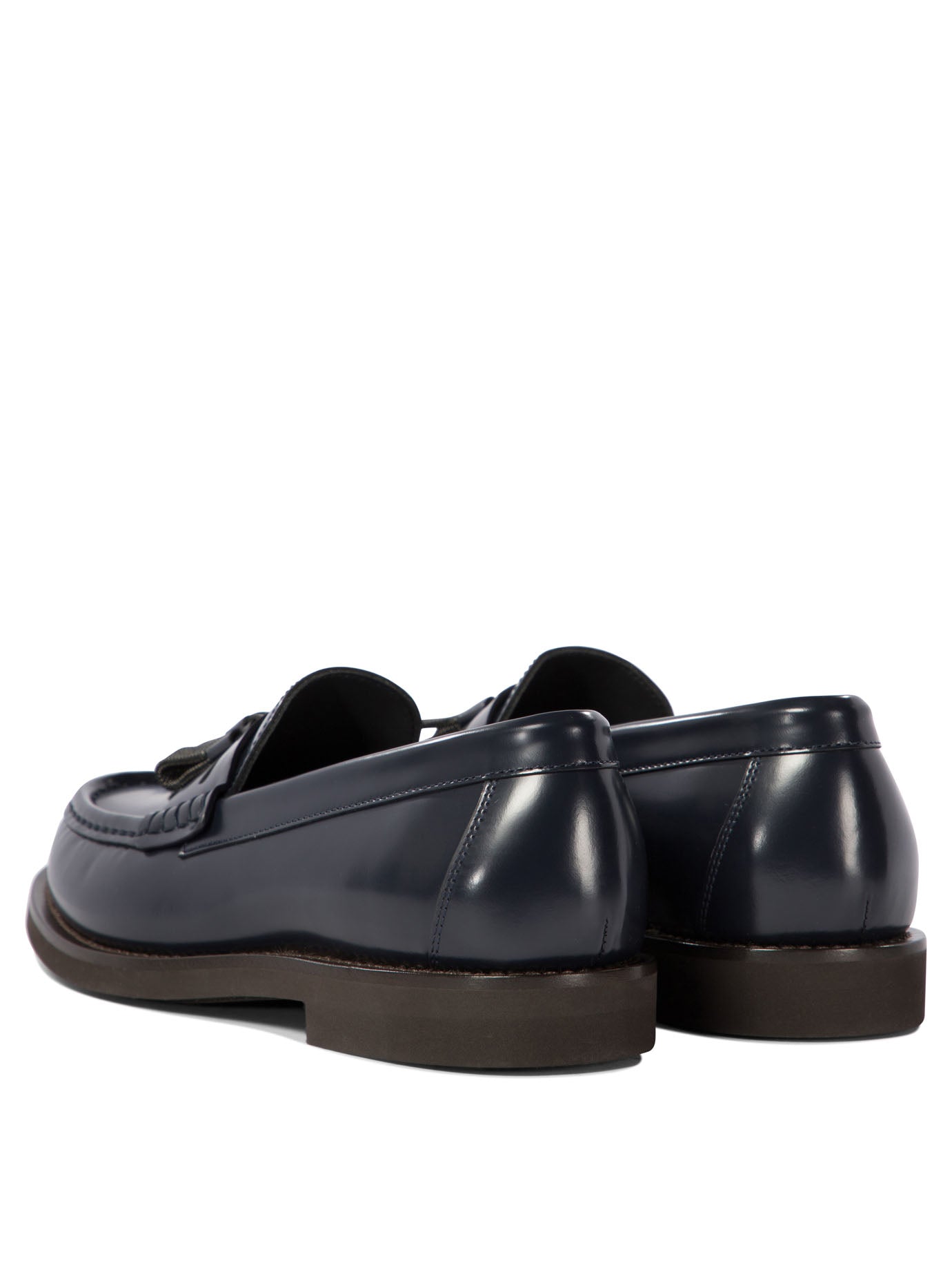 Brunello Cucinelli Loafers With Shiny Tassels