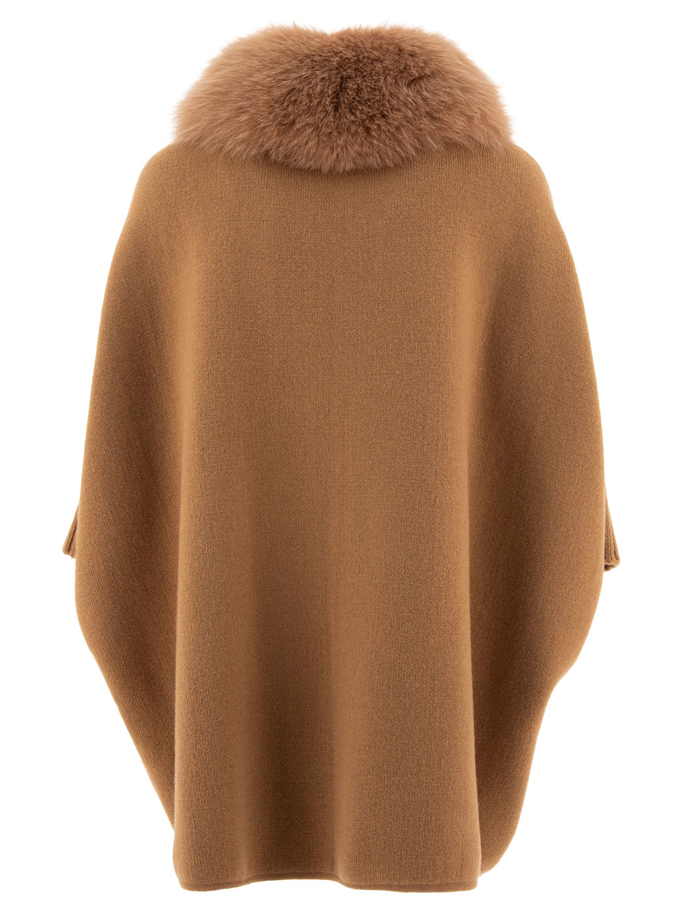 Giovi Wool And Cashmere Poncho