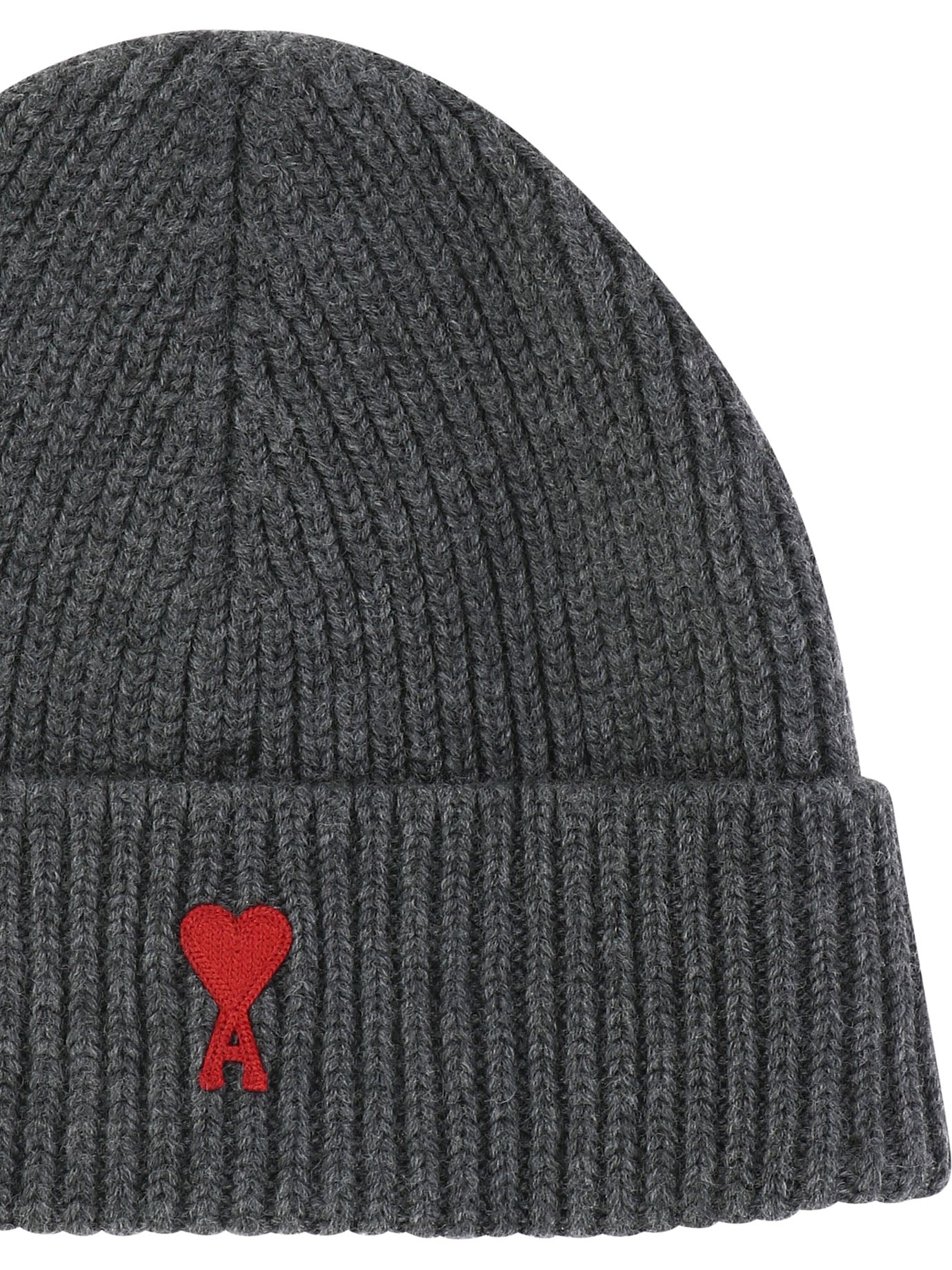 Ami Paris Ami De Coeur Beanie