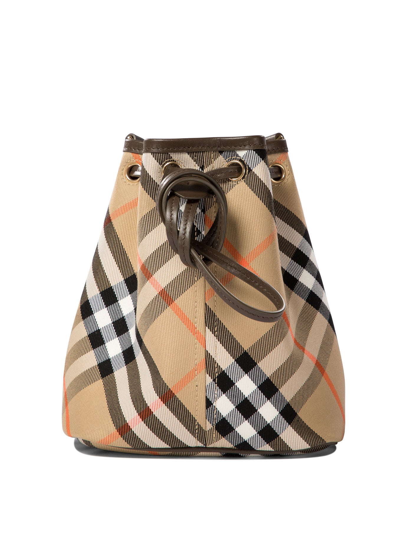 Burberry Check Mini Bucket Bag