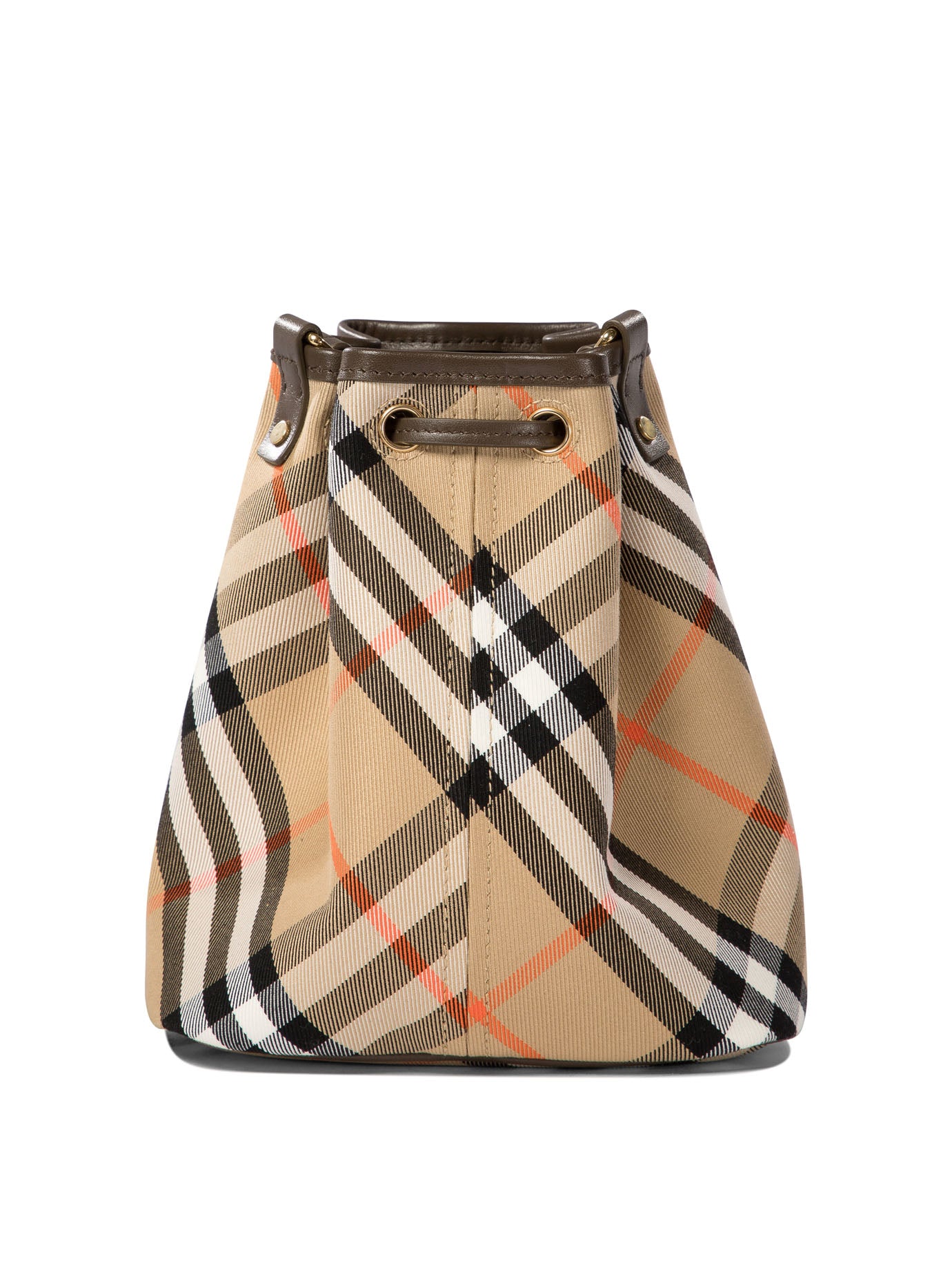 Burberry Check Mini Bucket Bag