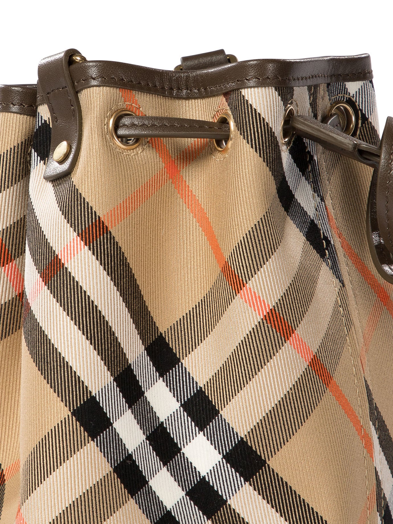 Burberry Check Mini Bucket Bag