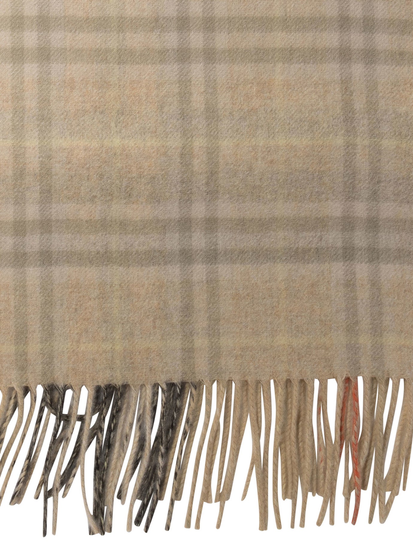 Burberry Reversible Cashmere Scarf In Check