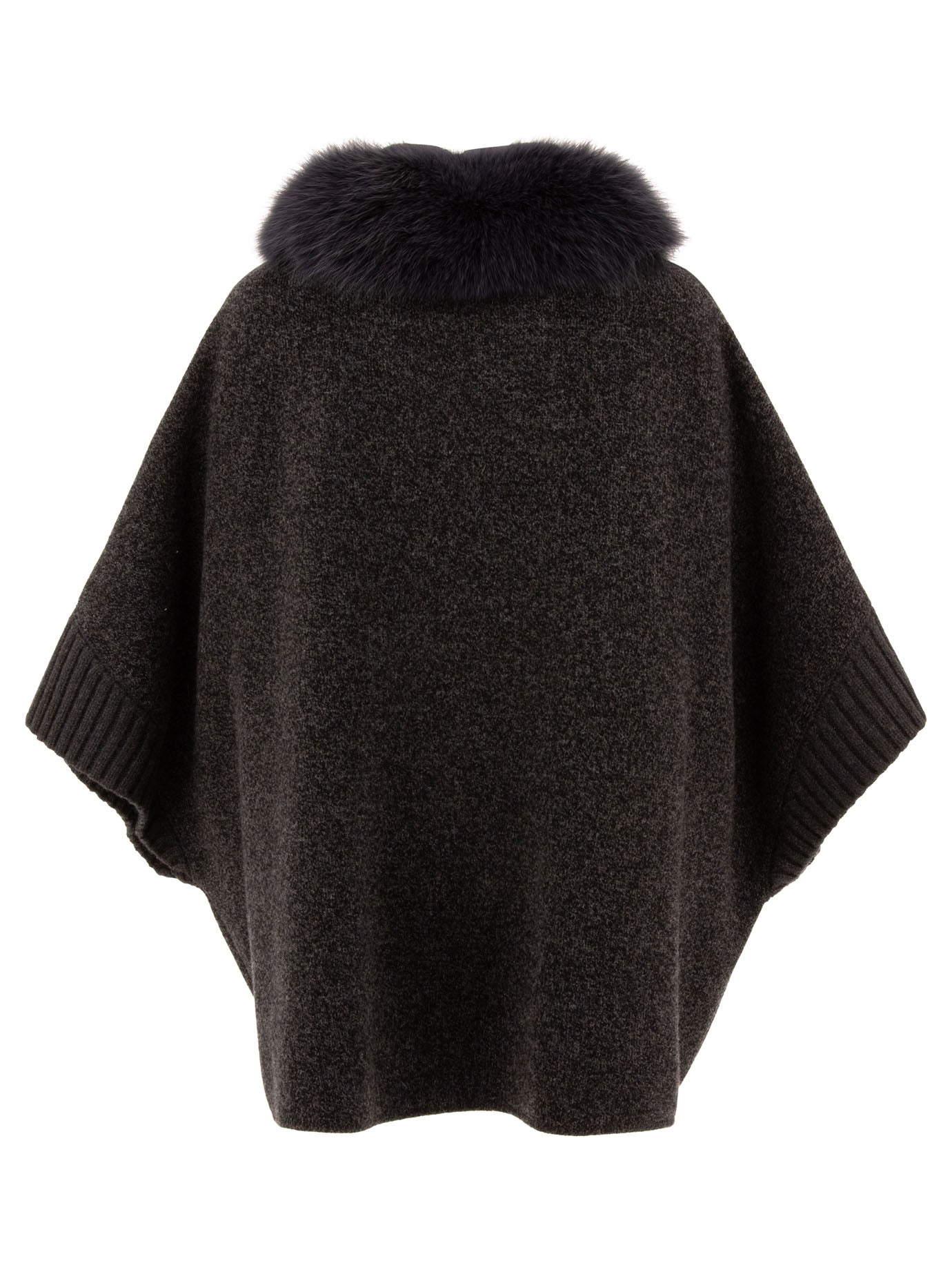 Giovi Wool And Cashmere Poncho