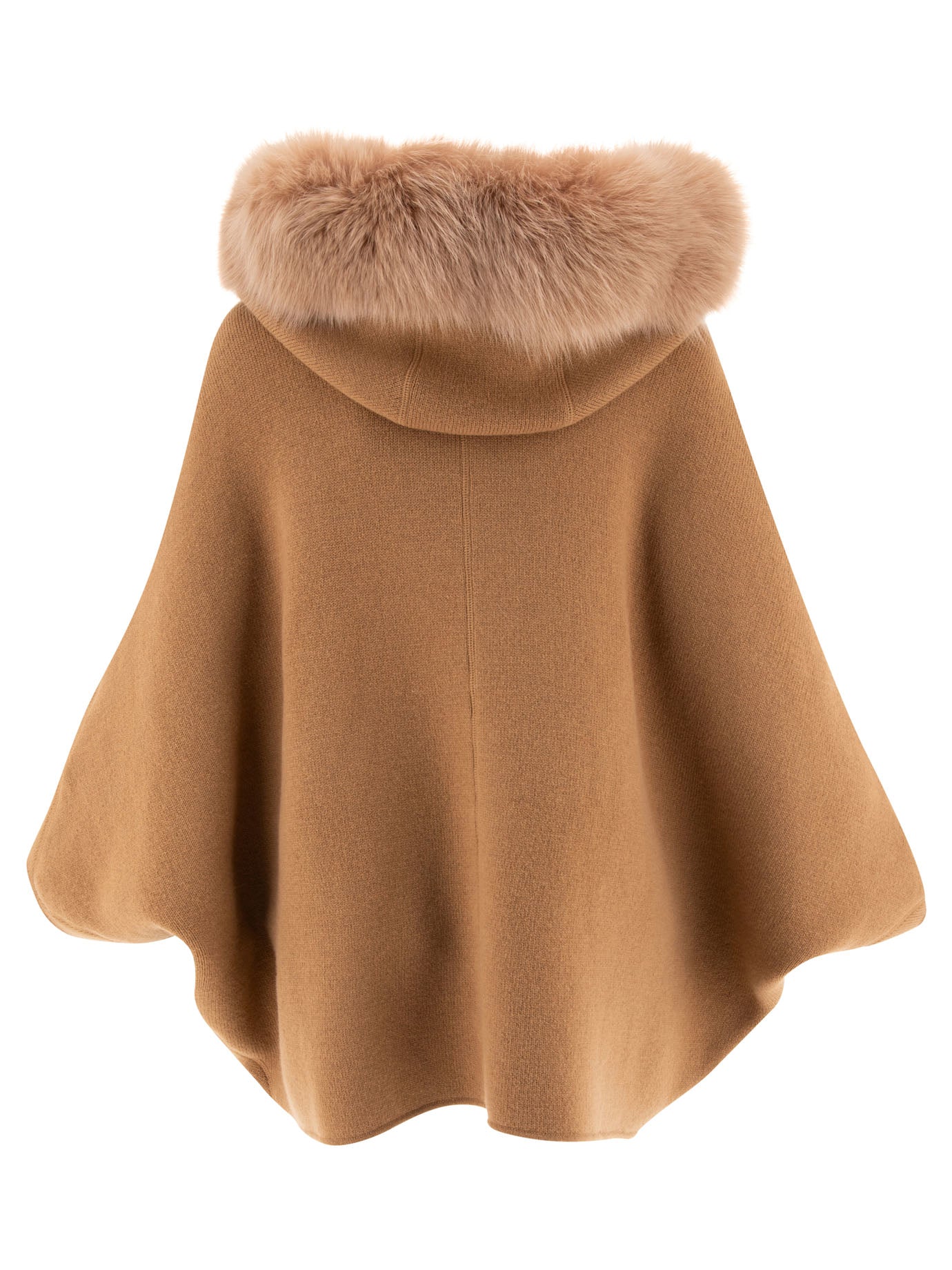 Giovi Wool And Cashmere Poncho