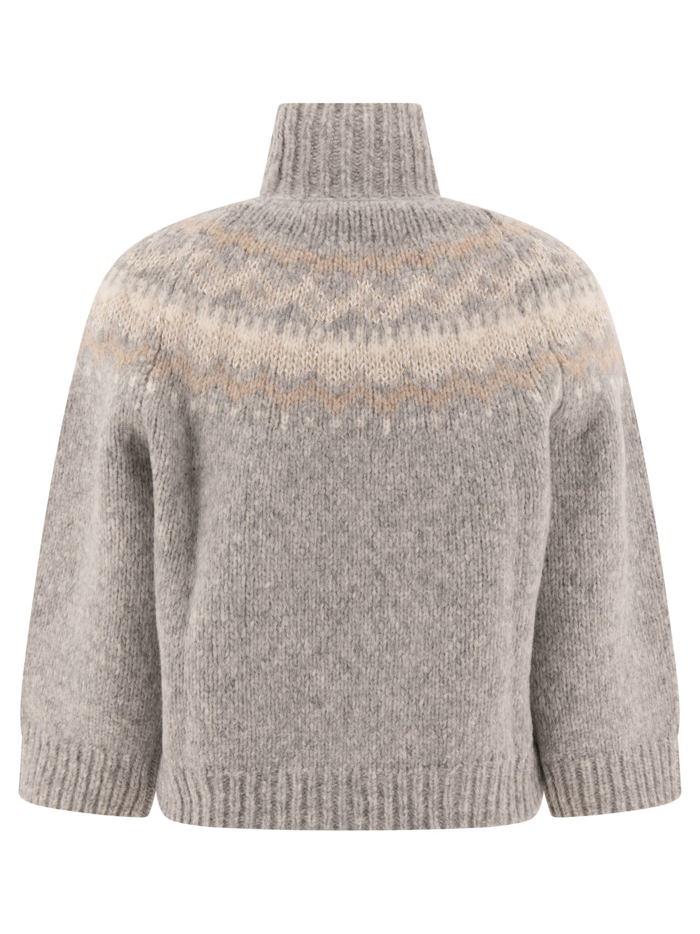 Peserico Turtleneck Sweater With Sequins