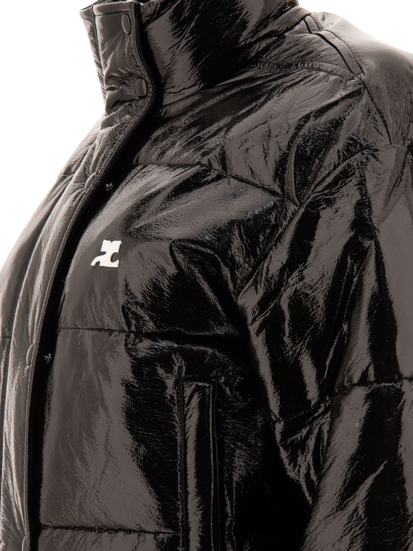 Courrèges Vinyl Puffer Jacket