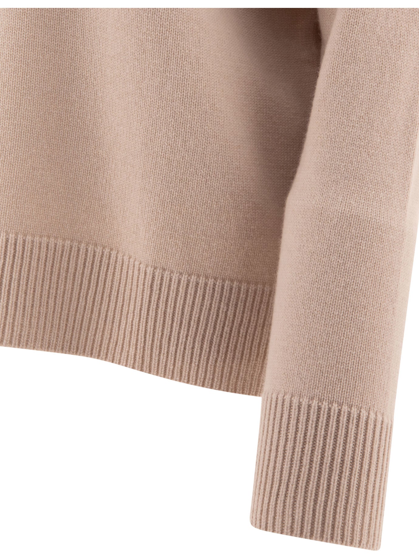 Max Mara S Gorizia Knit Hoodie In Wool And Cashmere