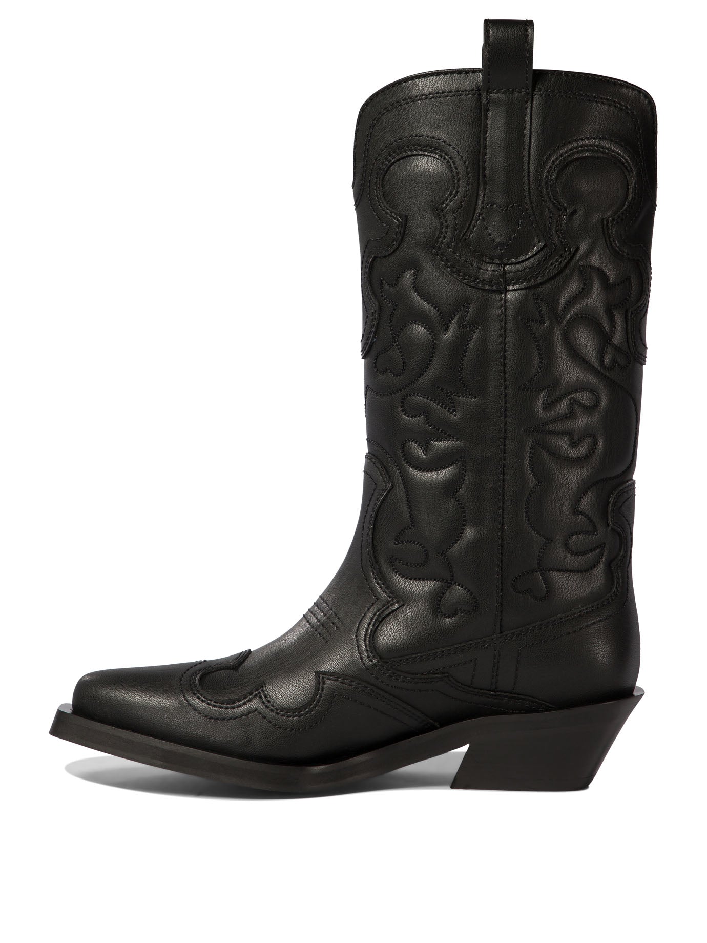 Ganni Western Ankle Boots