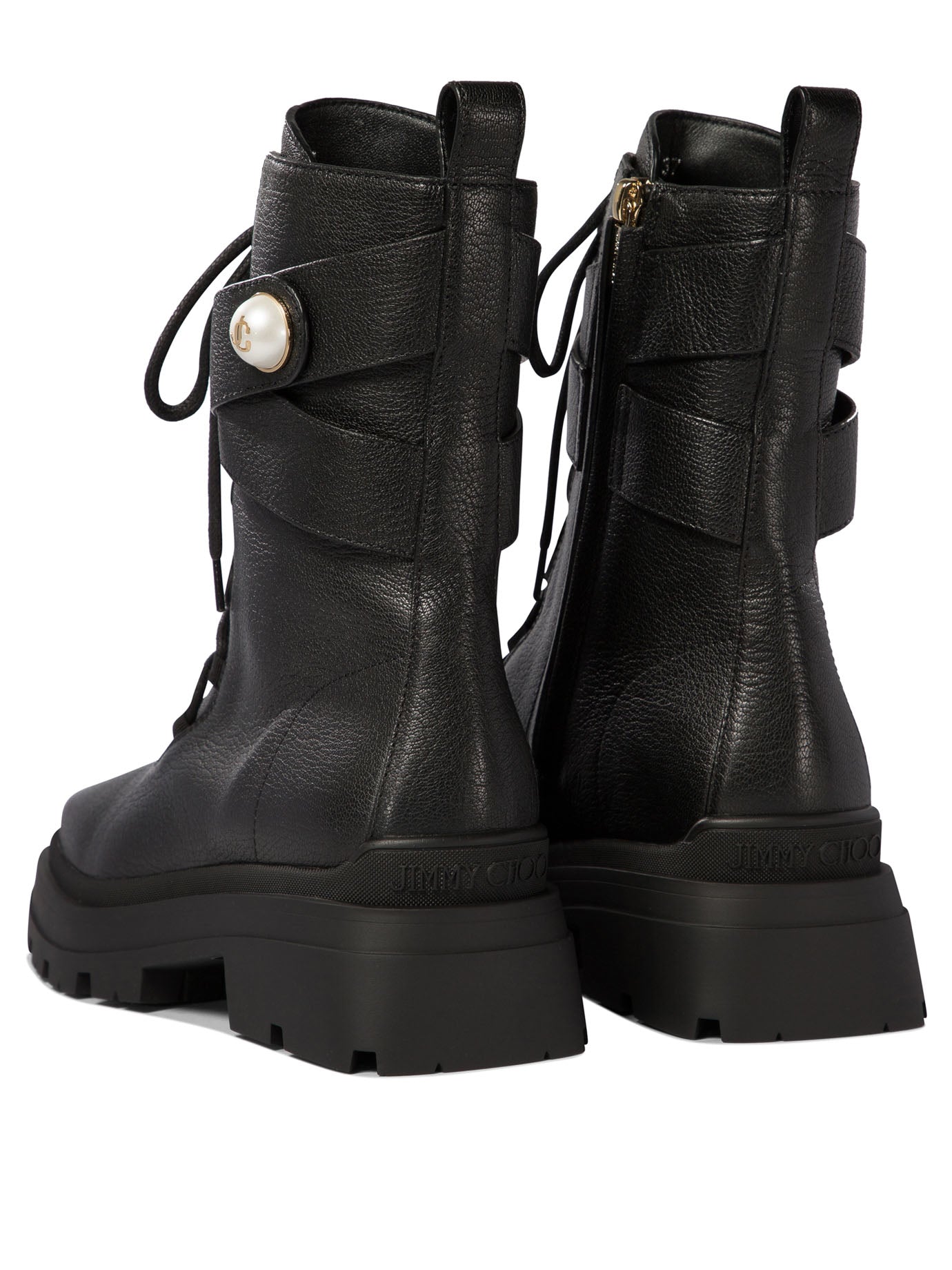 Jimmy Choo Noemi 45 Combat Boots