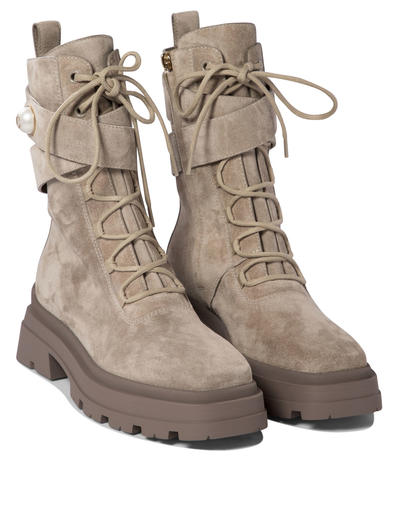 Jimmy Choo Noemi 45 Combat Boots