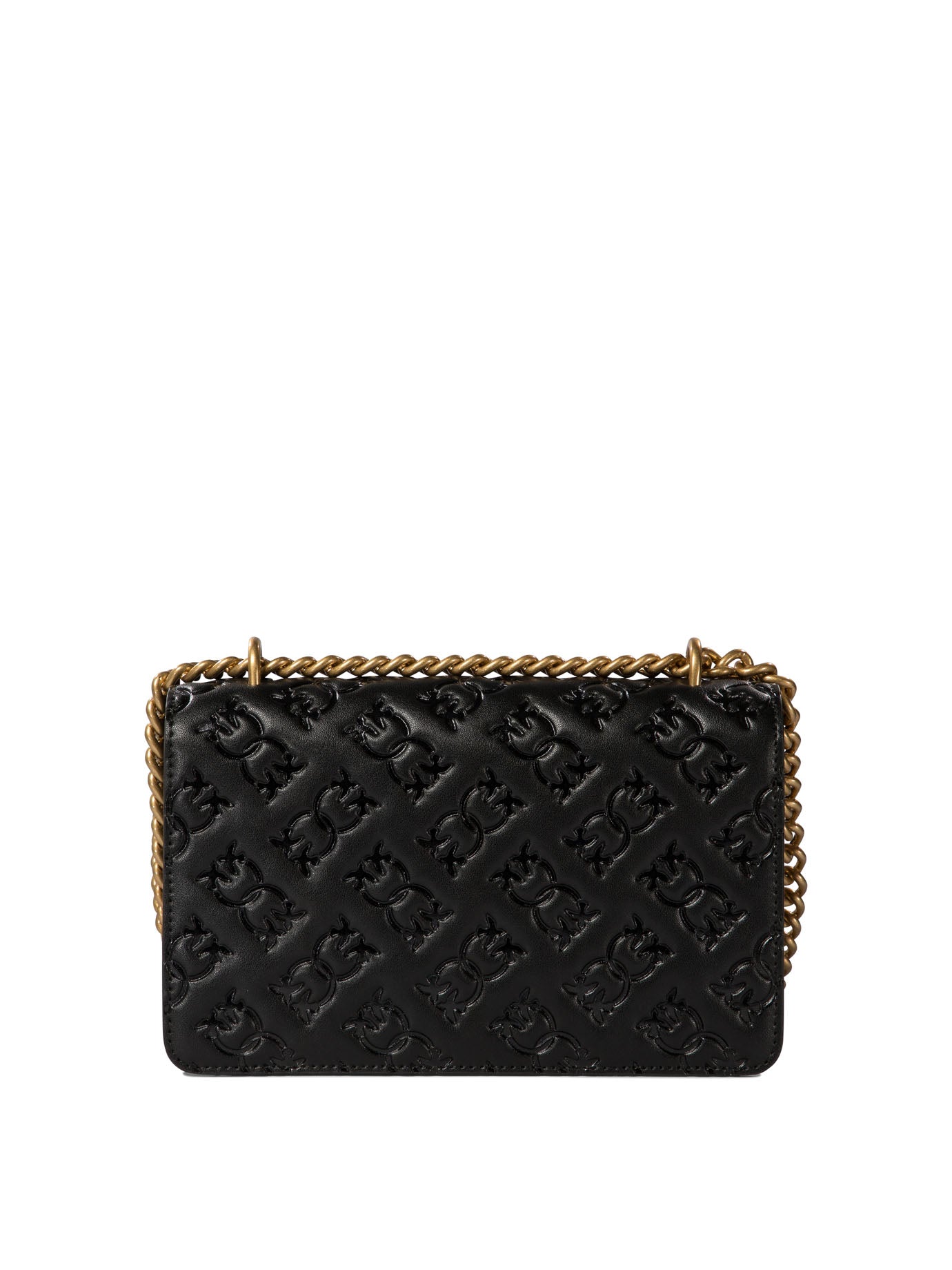 Pinko Love One Mini Crossbody Bag With Embossed Logo