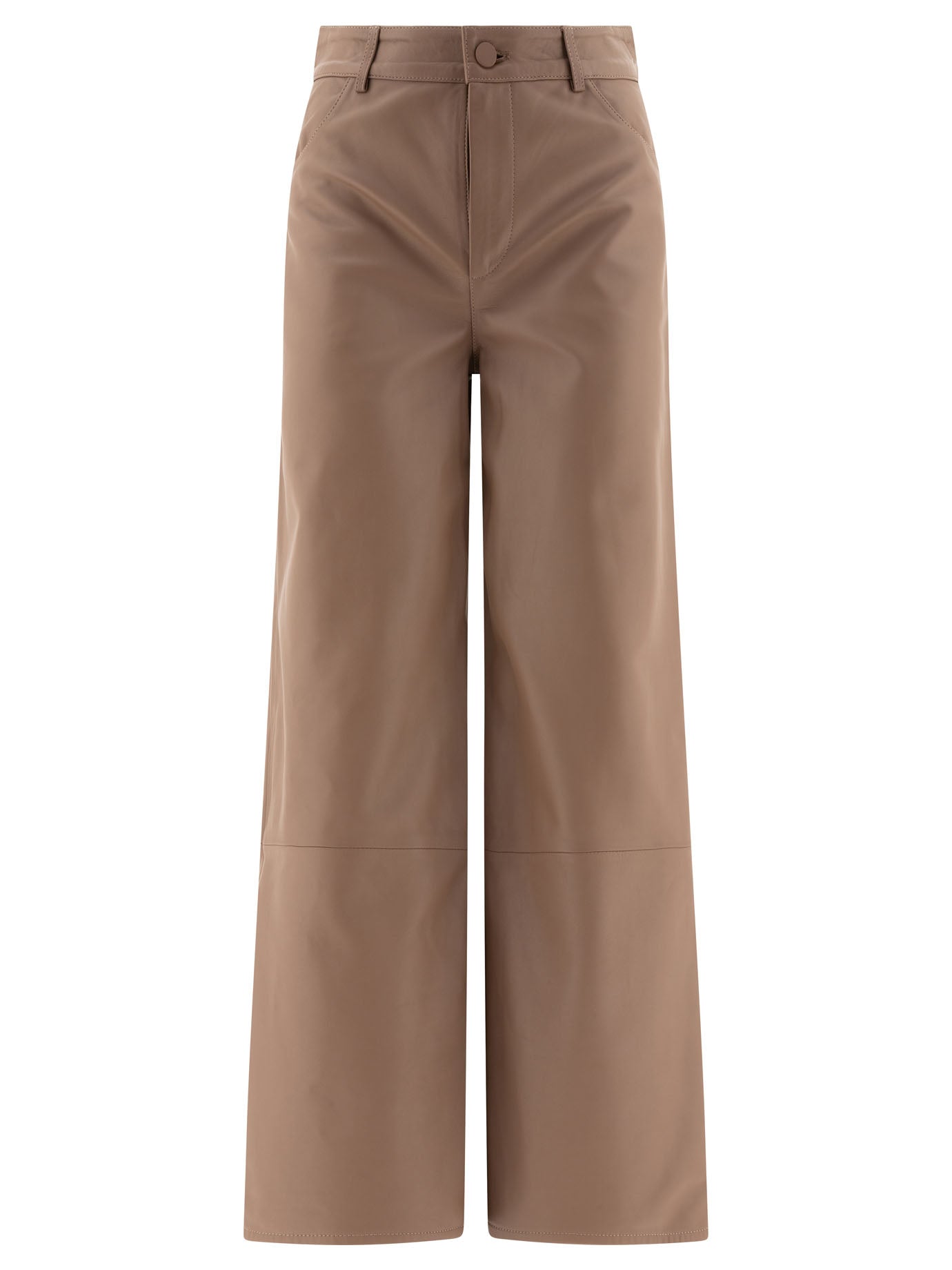 Loulou Studio Figari Leather Trousers