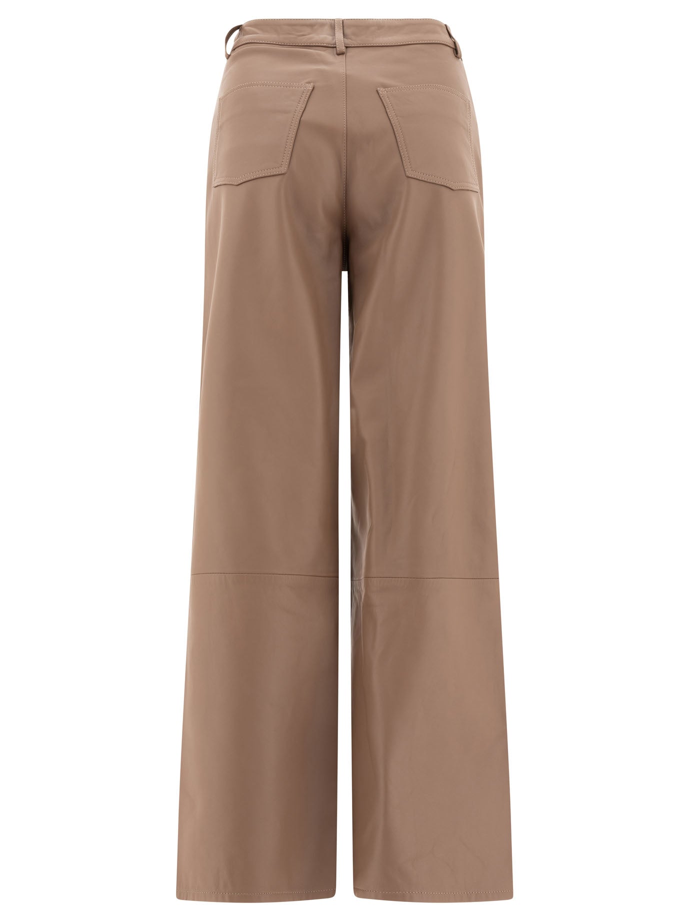 Loulou Studio Figari Leather Trousers