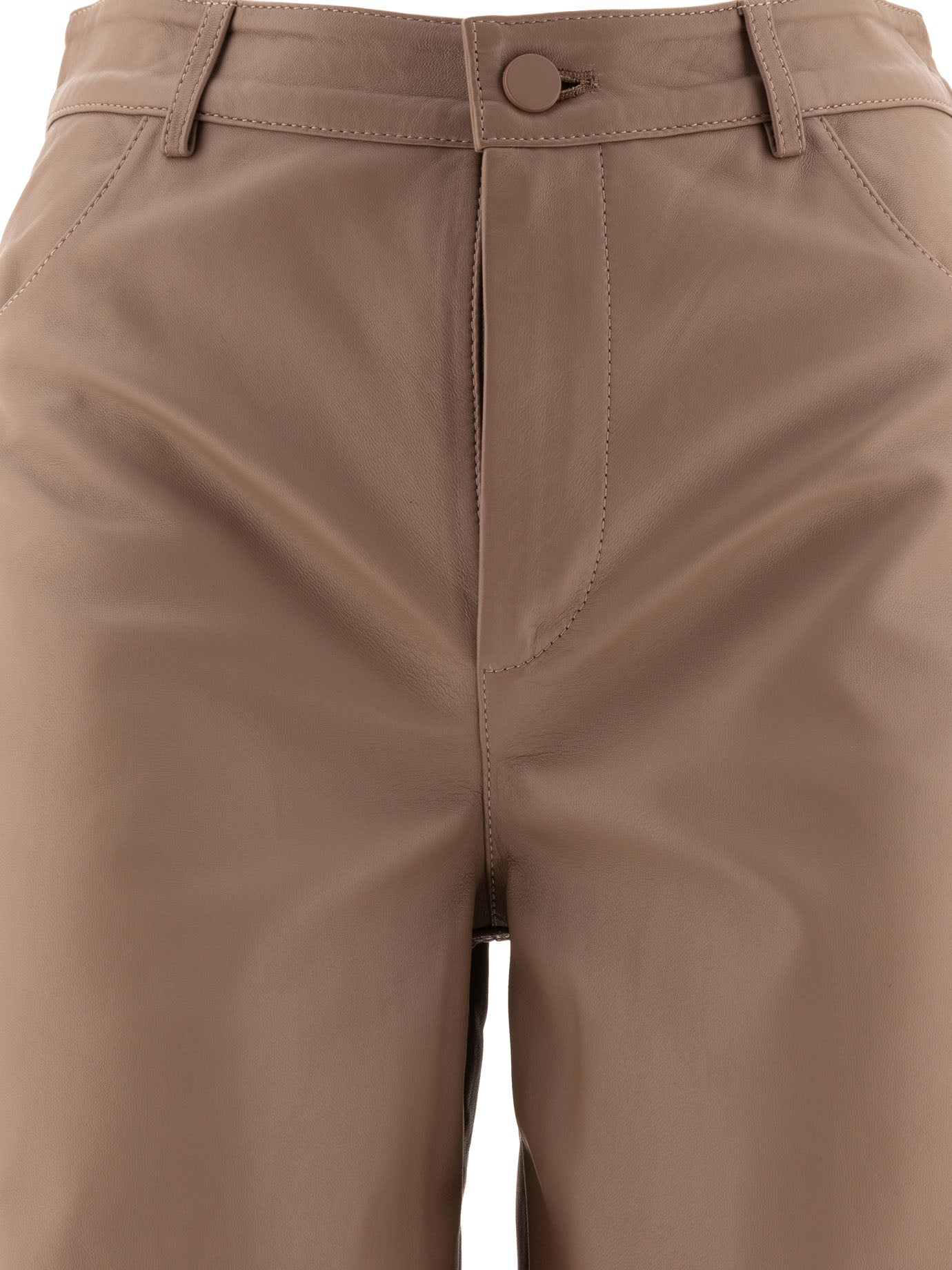 Loulou Studio Figari Leather Trousers