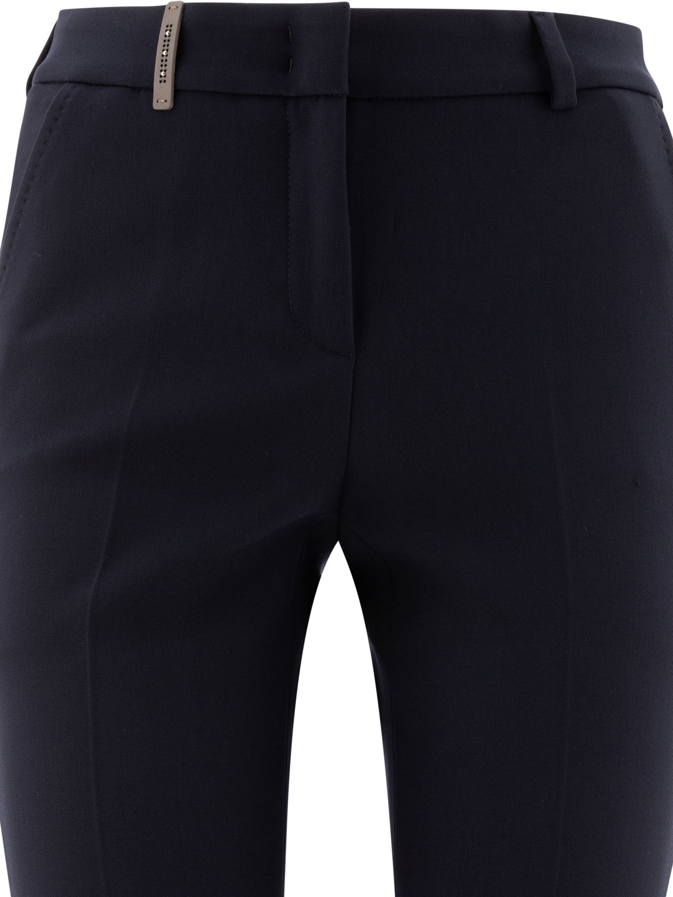 Peserico Jersey Cigarette Trousers