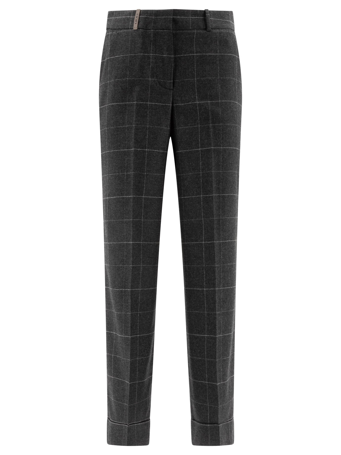 Peserico Wool And Cashmere Trousers