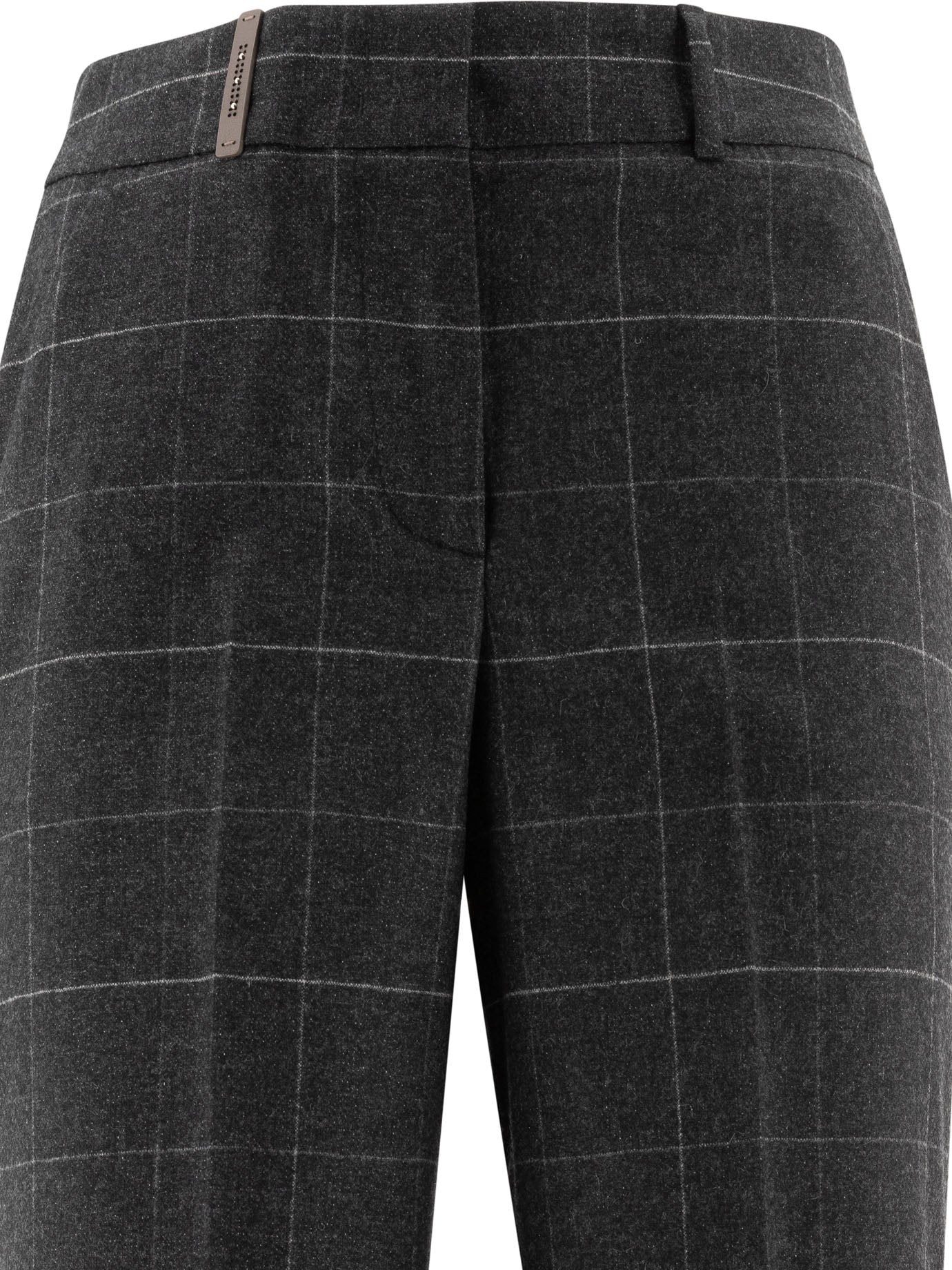 Peserico Wool And Cashmere Trousers