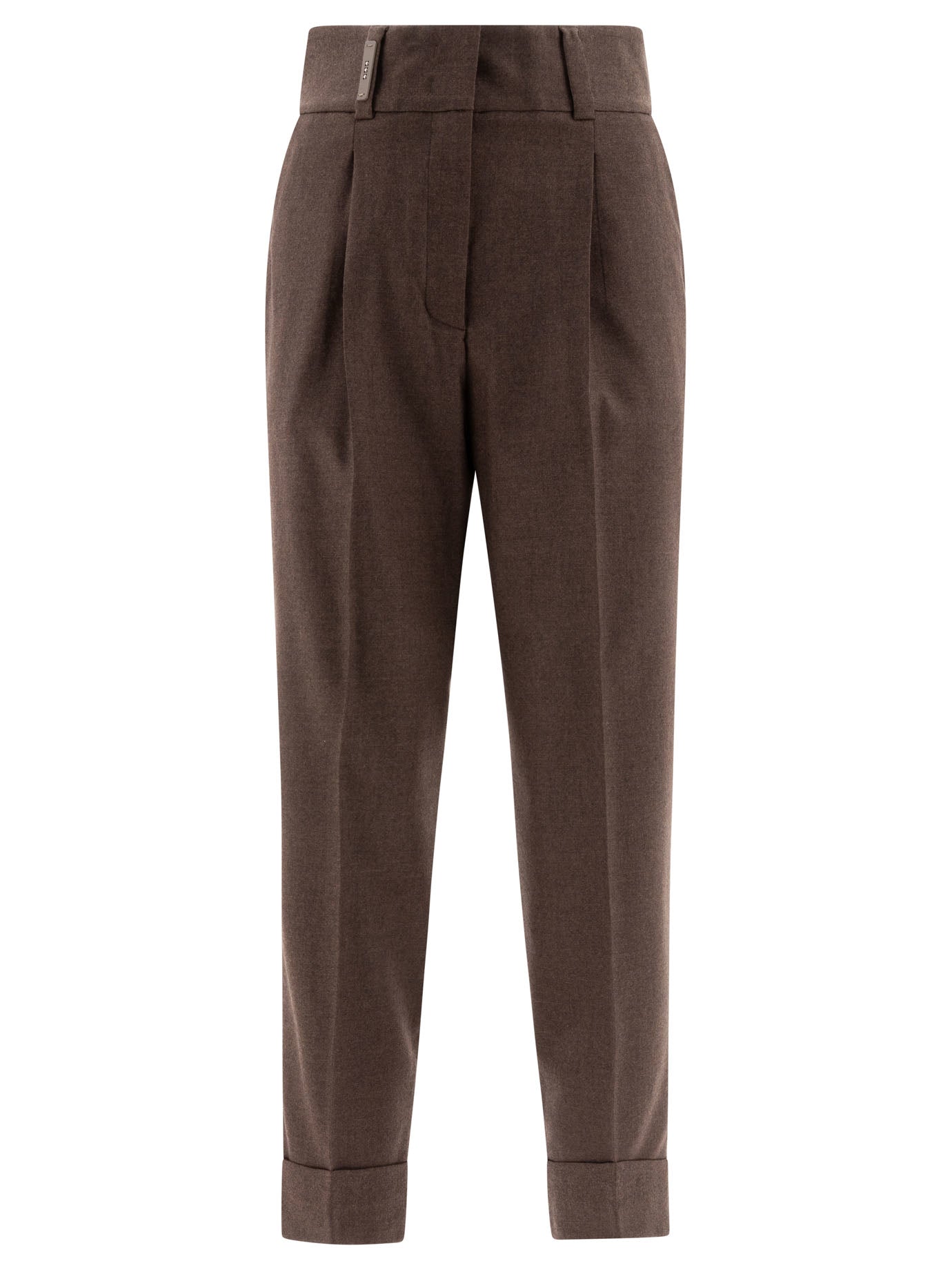 Peserico Tailored Trousers With Punto Luce