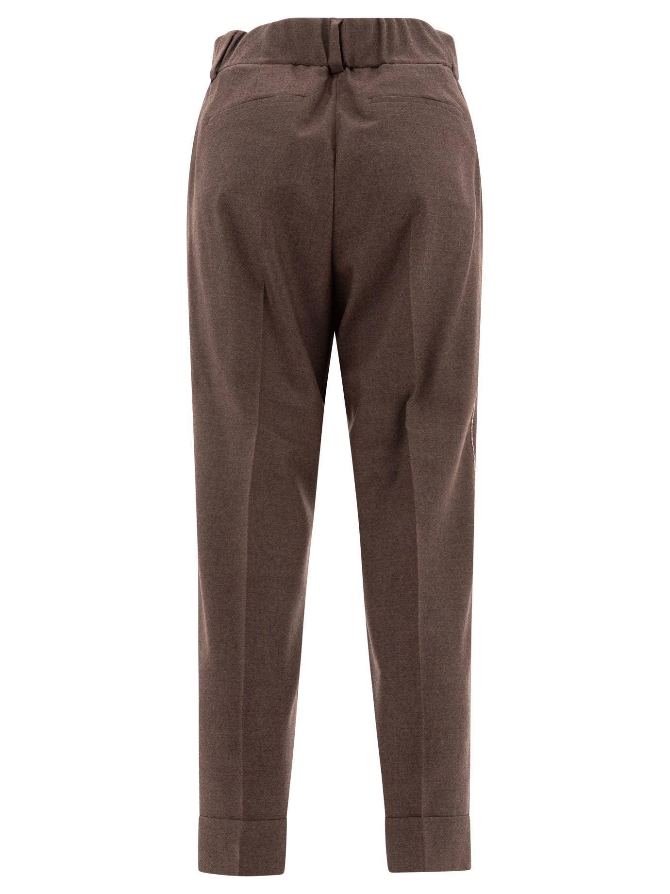 Peserico Tailored Trousers With Punto Luce