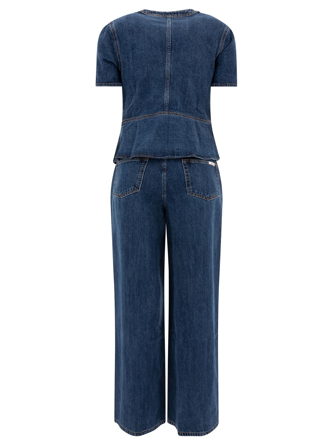 Self-portrait Denim Jumpsuit