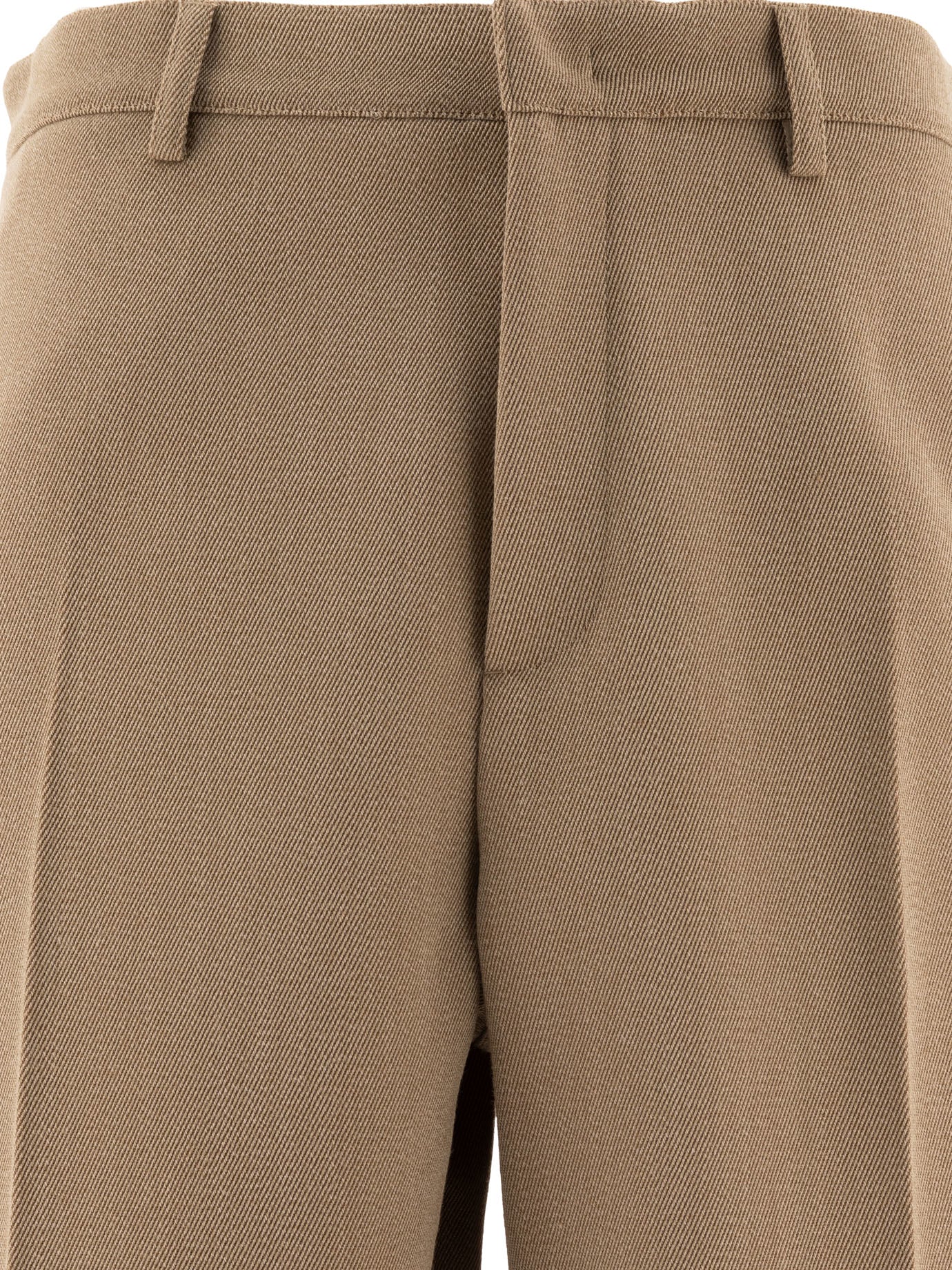 Jil Sander Melange Wool Trousers