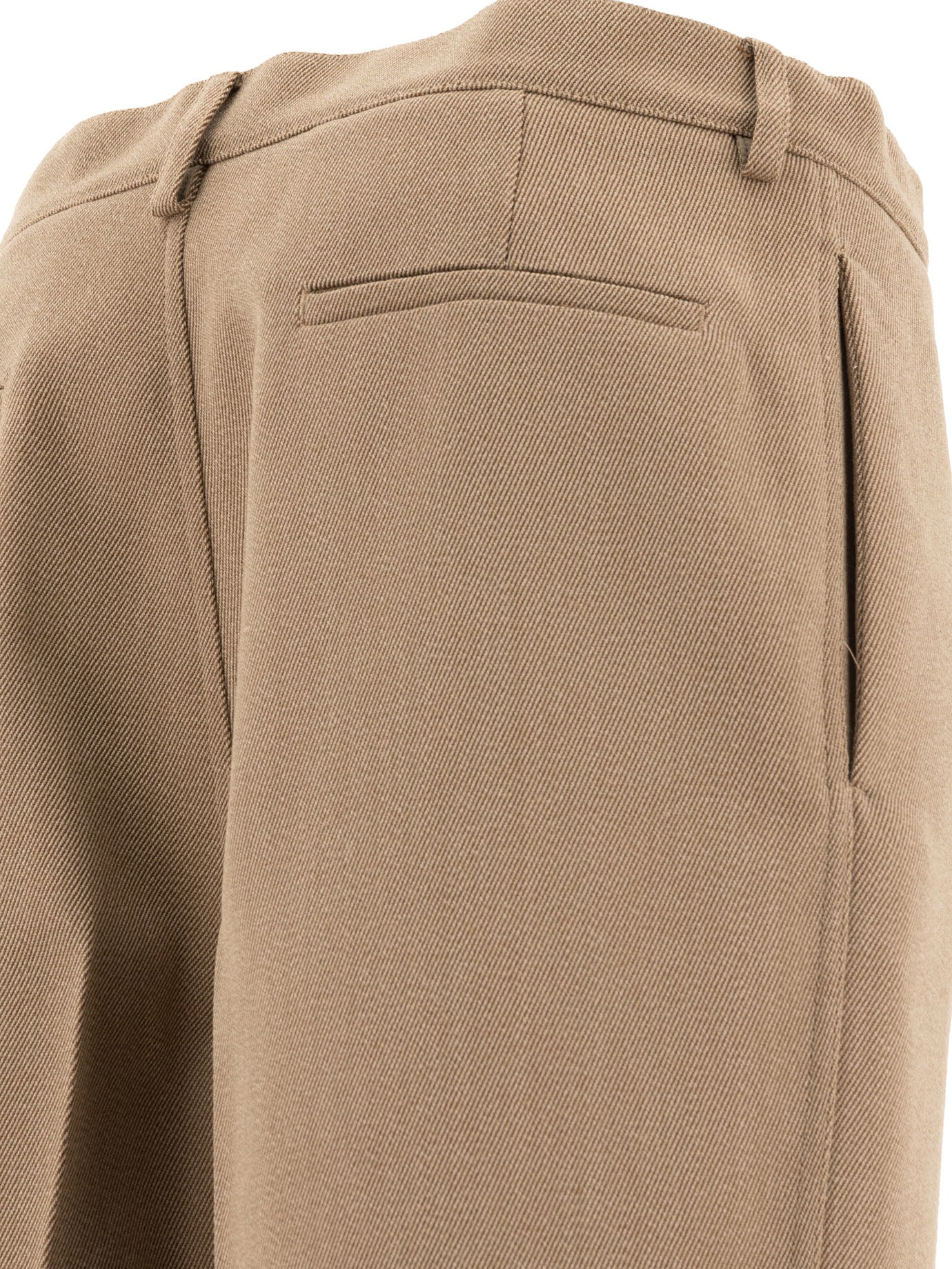 Jil Sander Melange Wool Trousers