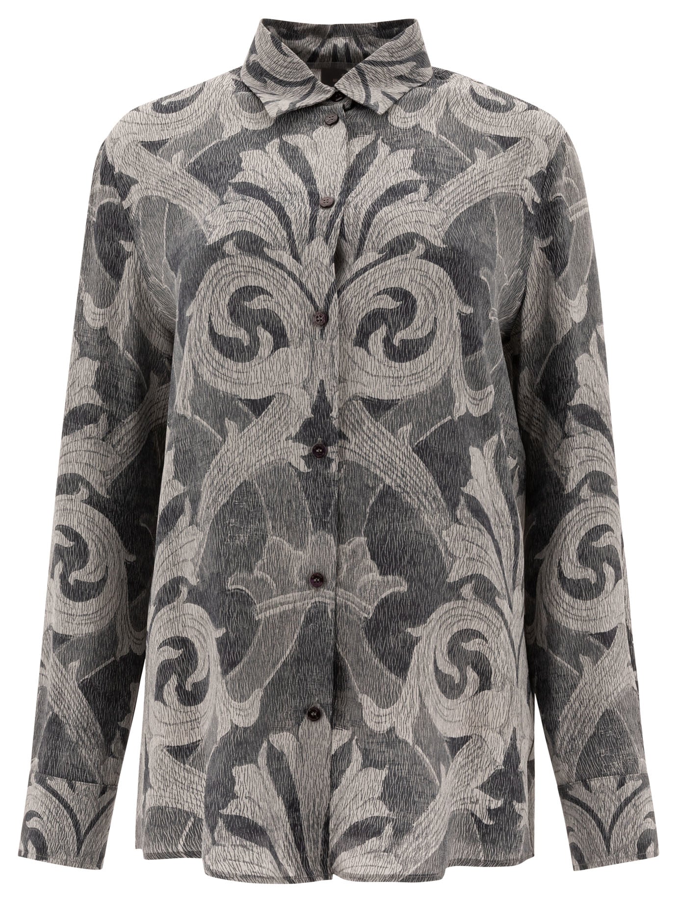 Etro Printed Silk Shirt