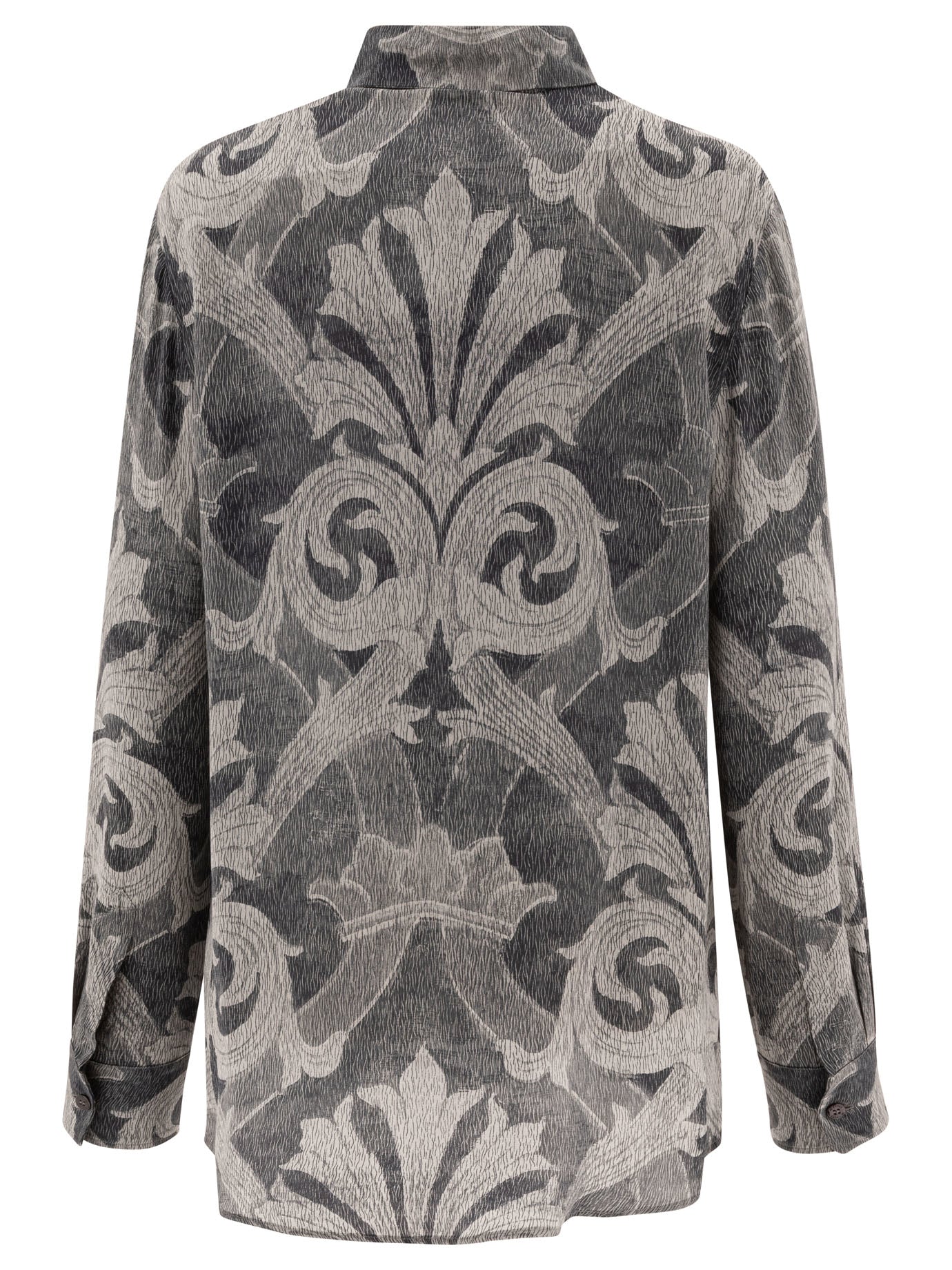 Etro Printed Silk Shirt