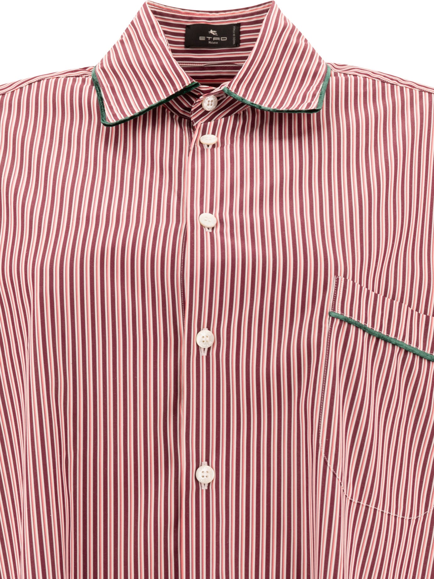 Etro Striped Poplin Shirt