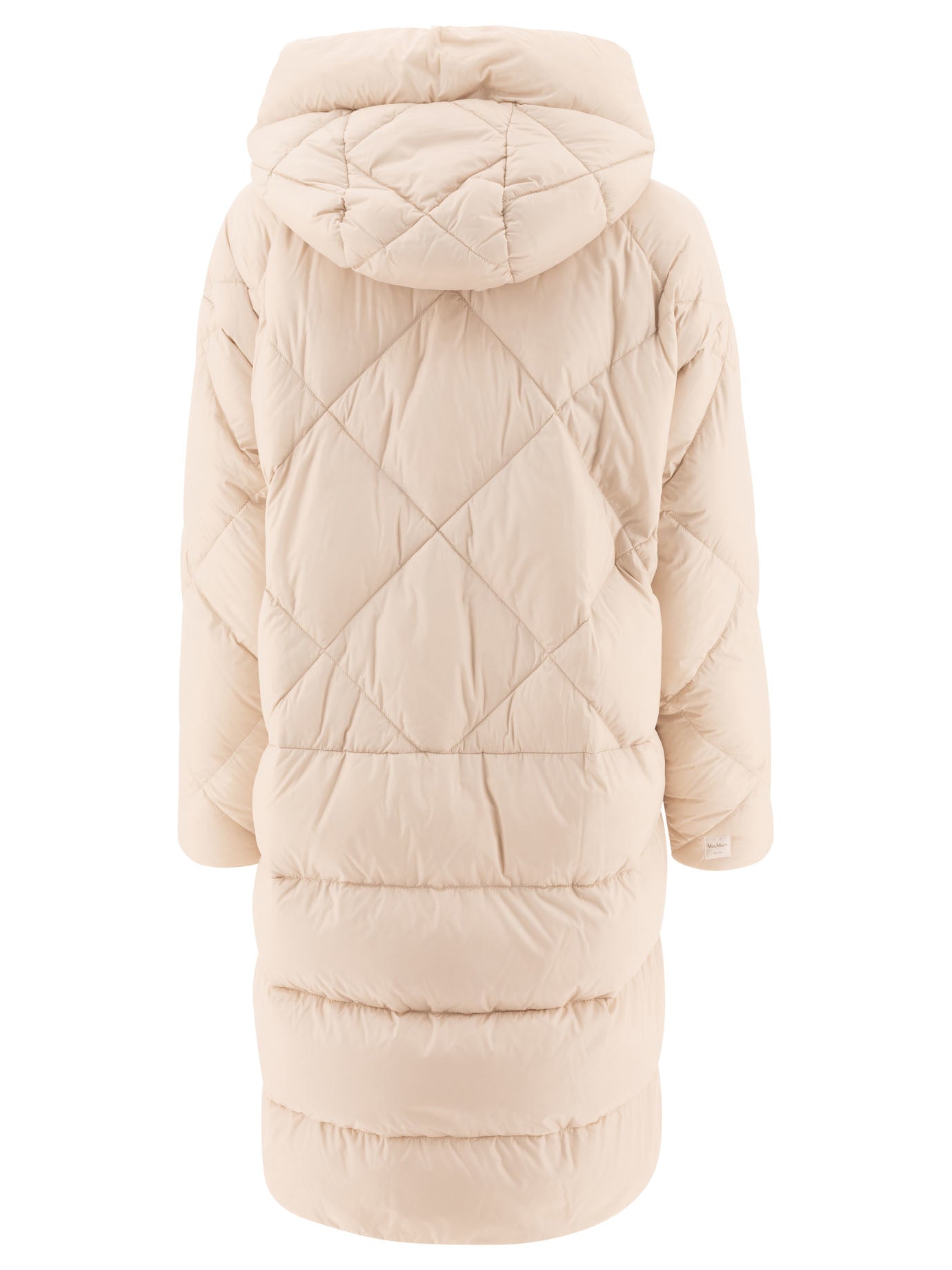 Max Mara The Cube Midi Parka In Water-Repellent Canvas