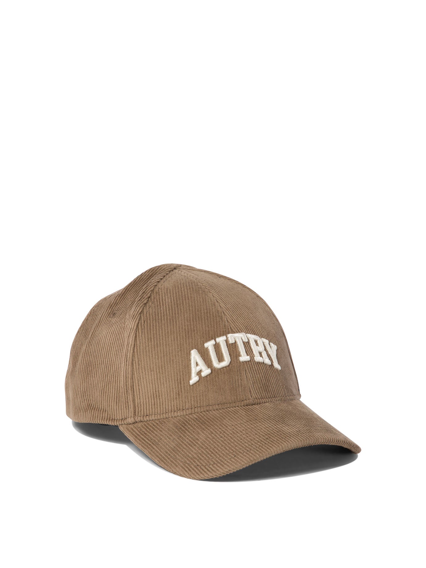 Autry Corduroy Baseball Cap With Embroidery