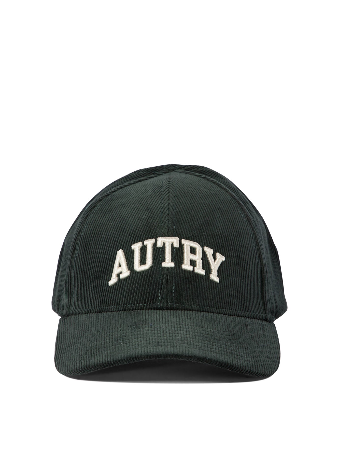 Autry Corduroy Baseball Cap With Embroidery