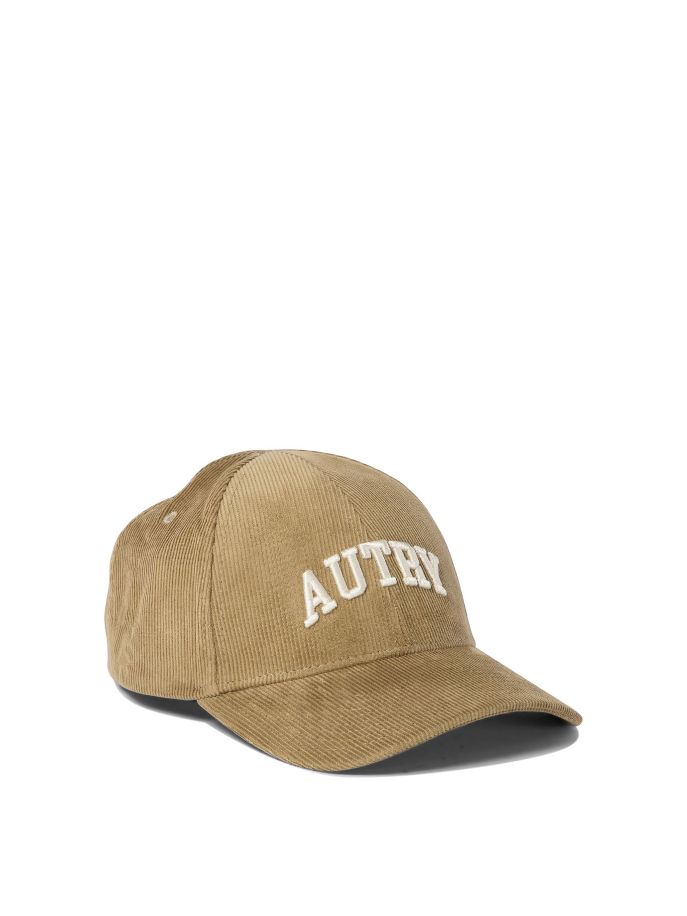 Autry Corduroy Baseball Cap With Embroidery