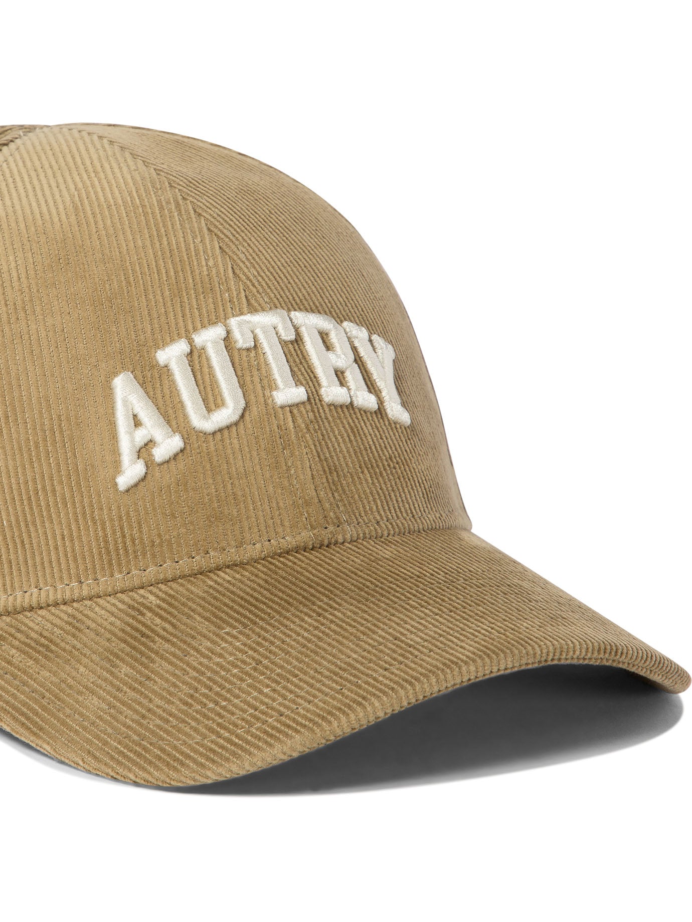 Autry Corduroy Baseball Cap With Embroidery