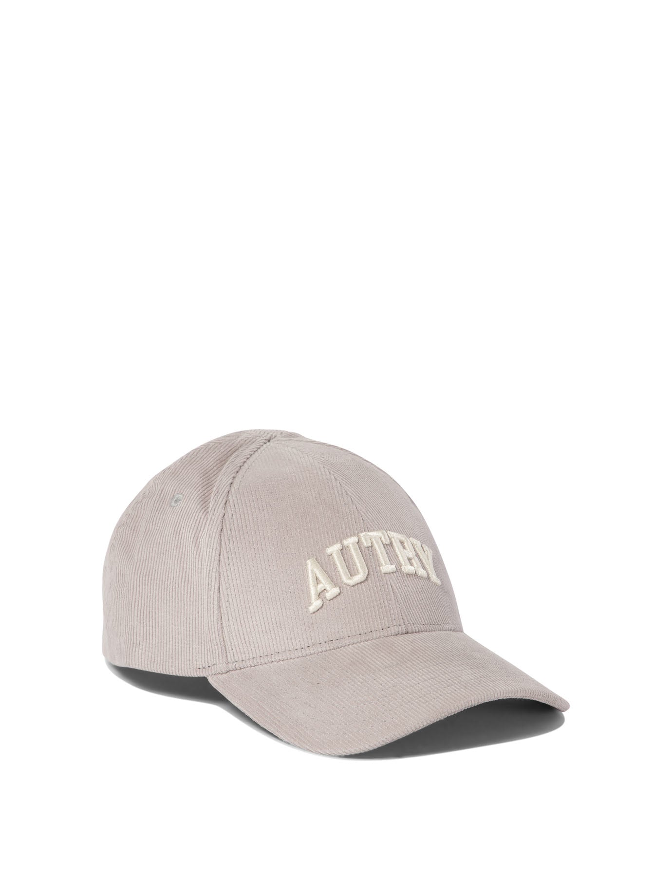 Autry Corduroy Baseball Cap With Embroidery