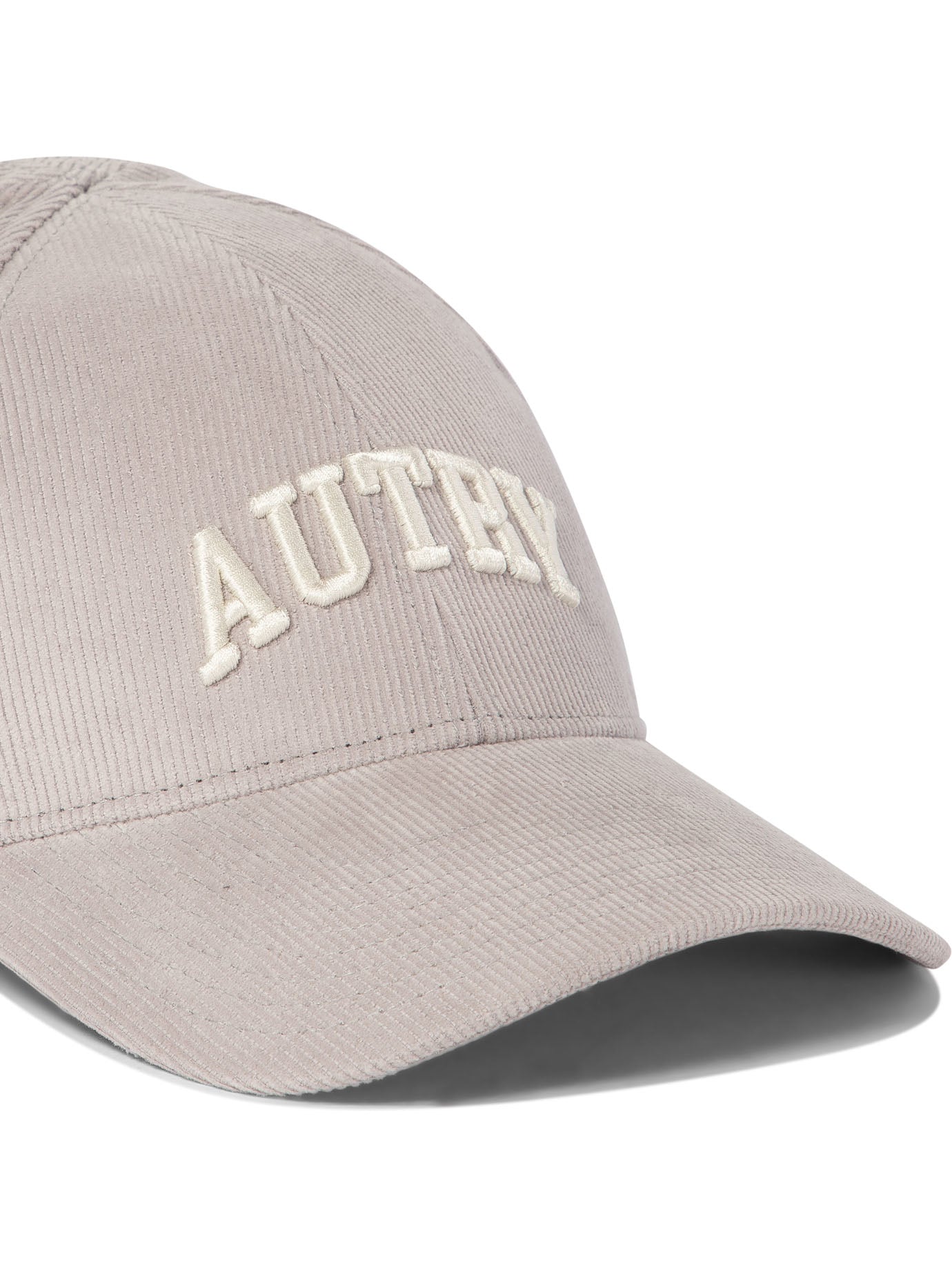 Autry Corduroy Baseball Cap With Embroidery