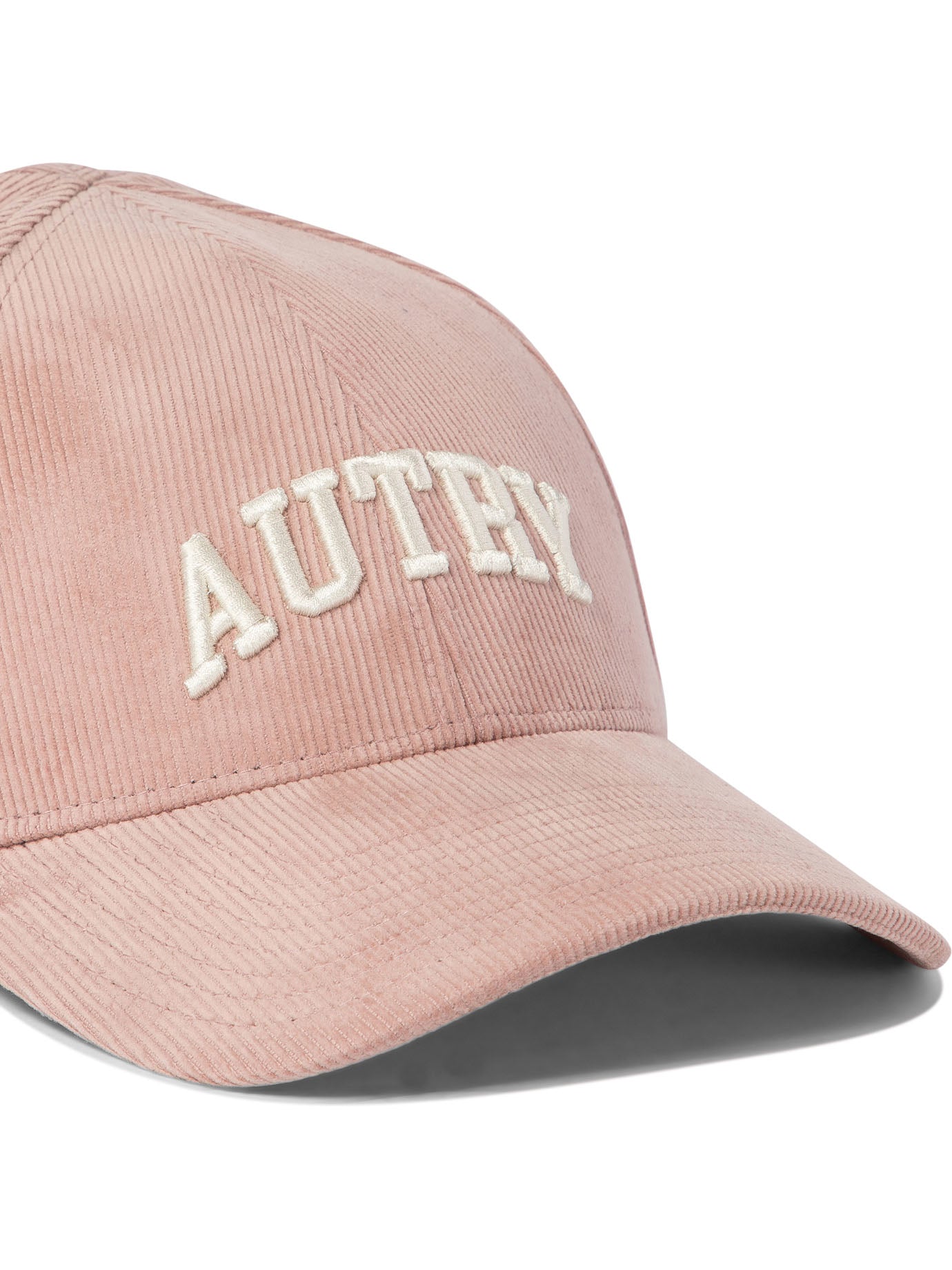 Autry Corduroy Baseball Cap With Embroidery