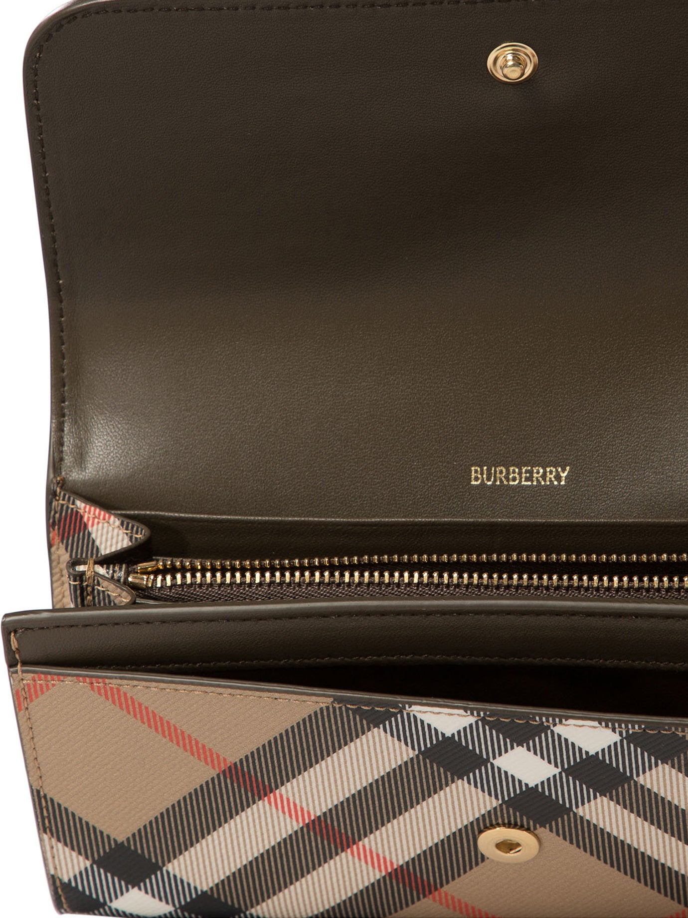 Burberry Continental Check Wallet