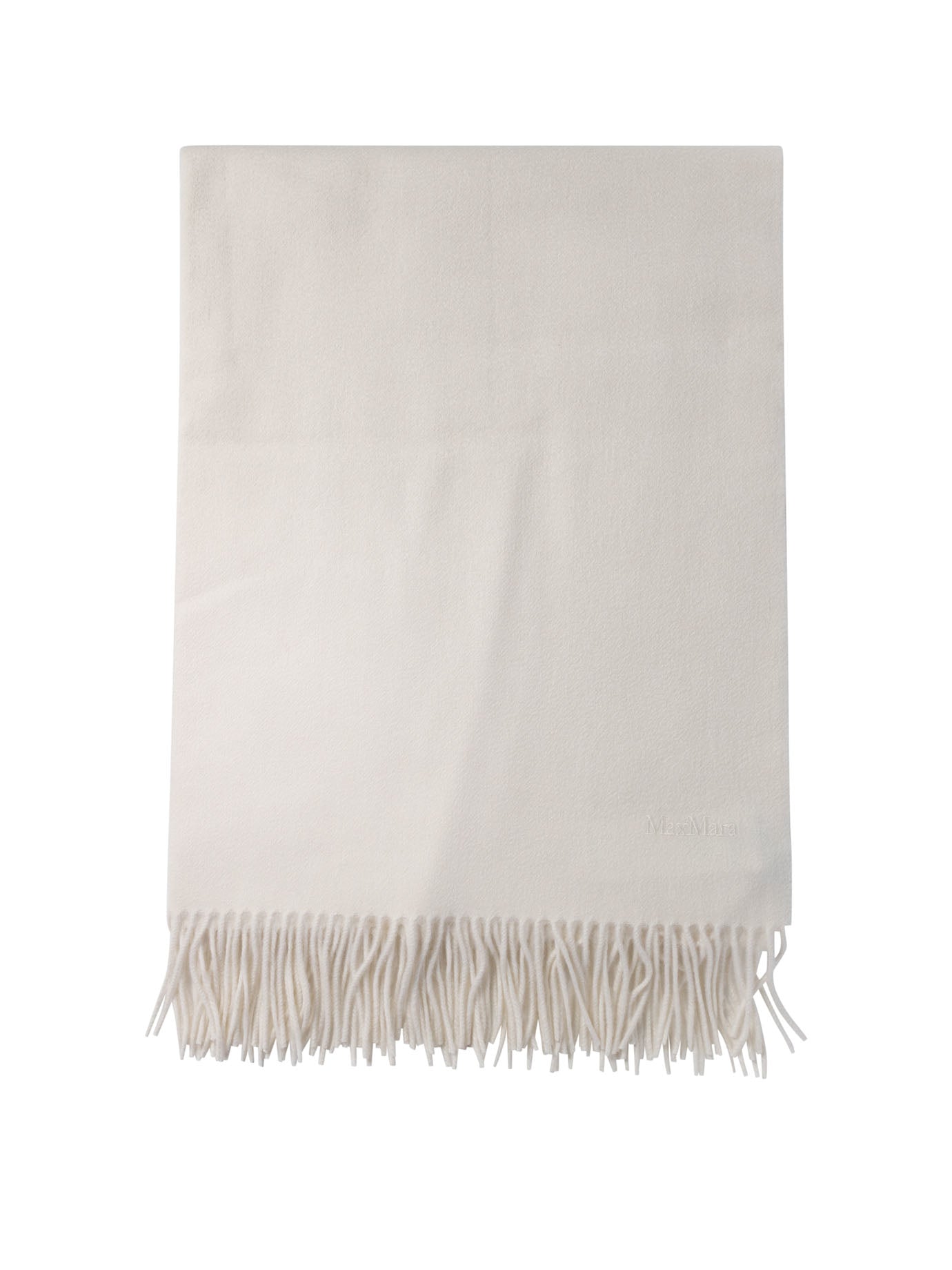 Max Mara Cashmere Stole With Embroidery