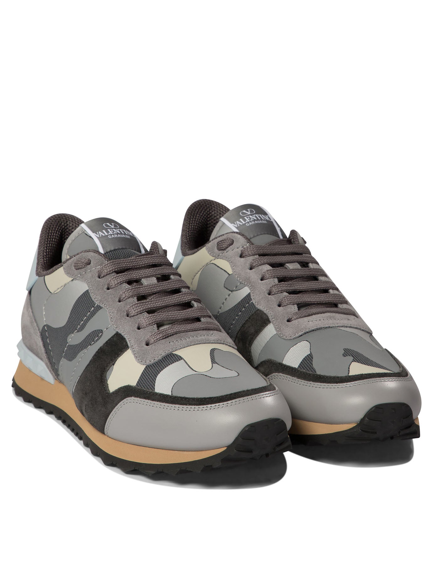 Valentino Garavani Rockrunner Camouflage Sneakers