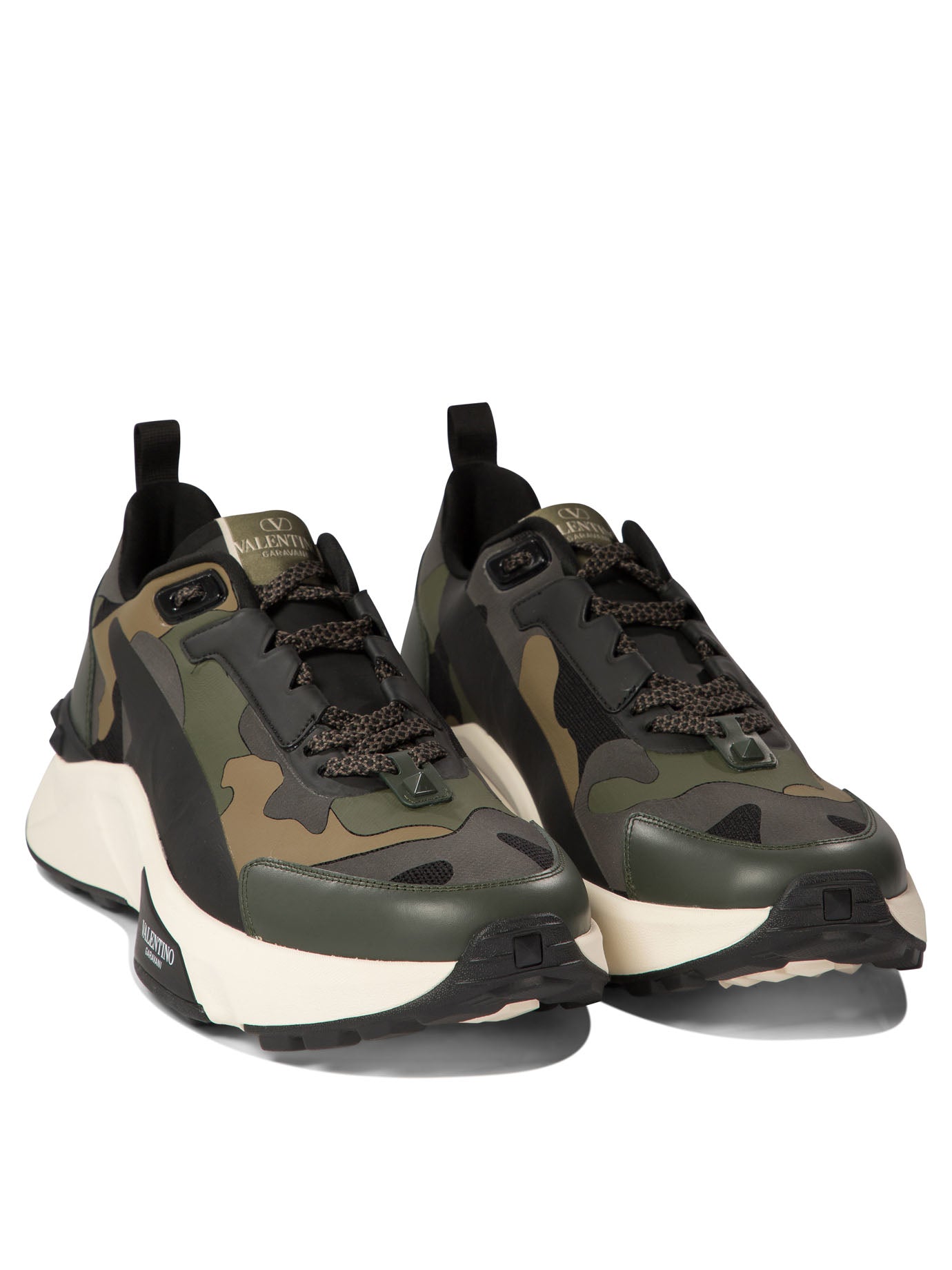 Valentino Garavani True Act Camouflage Sneakers