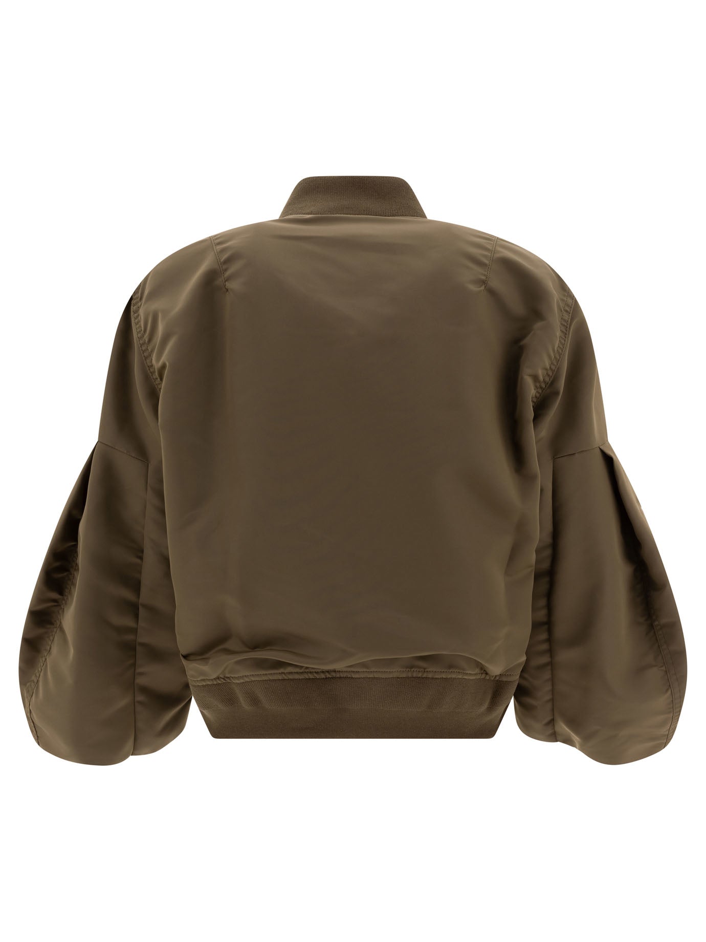 Sacai Nylon Cropped Bomber Jacket