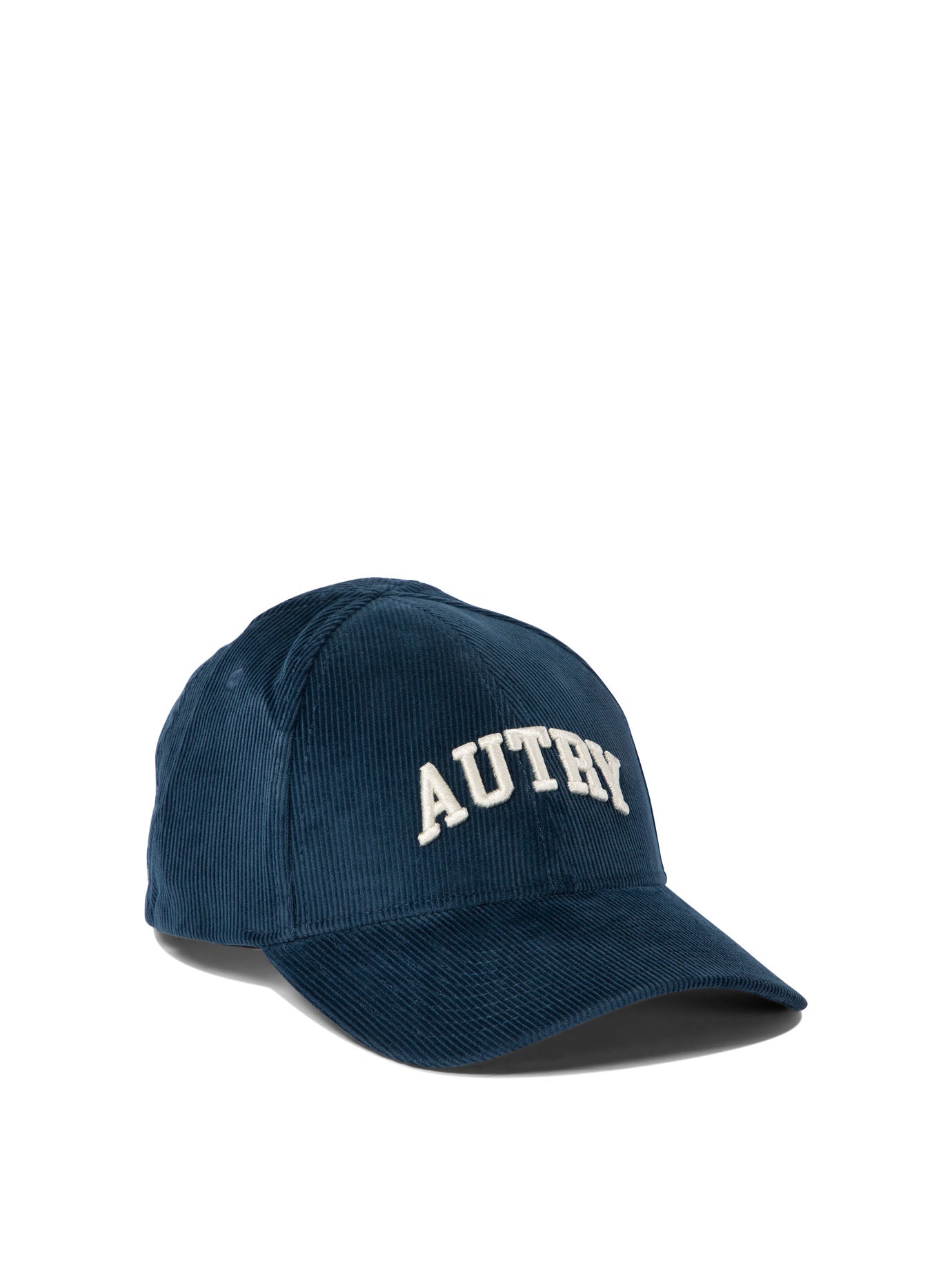 Autry Corduroy Baseball Cap With Embroidery